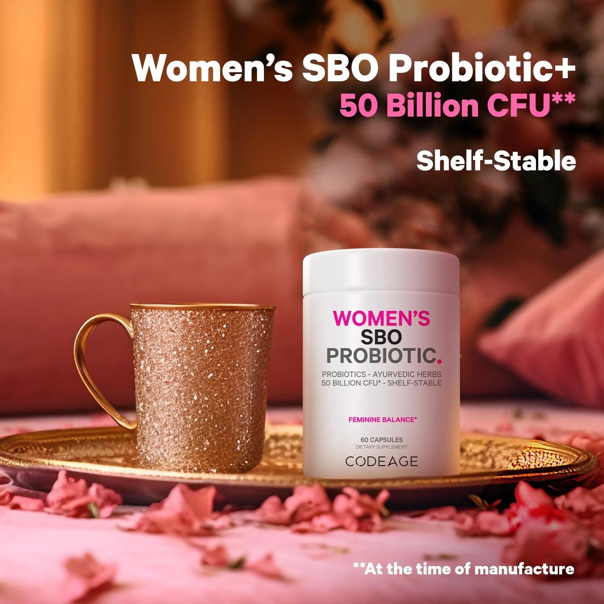 Codeage Women’s Multivitamin Bundle: Women’s Formula & Women’s Probiotic Daily Vitamins Codeage Au supplements