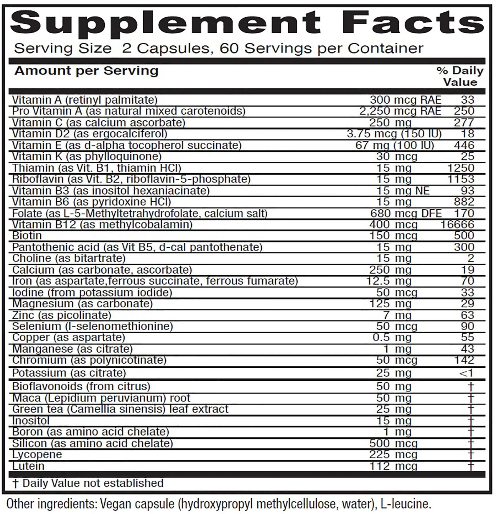 Vitanica FemTeen Symmetry, Vitamins for Teens Daily Multivitamin, Vegan, 120 Capsules Vitanica Au supplements