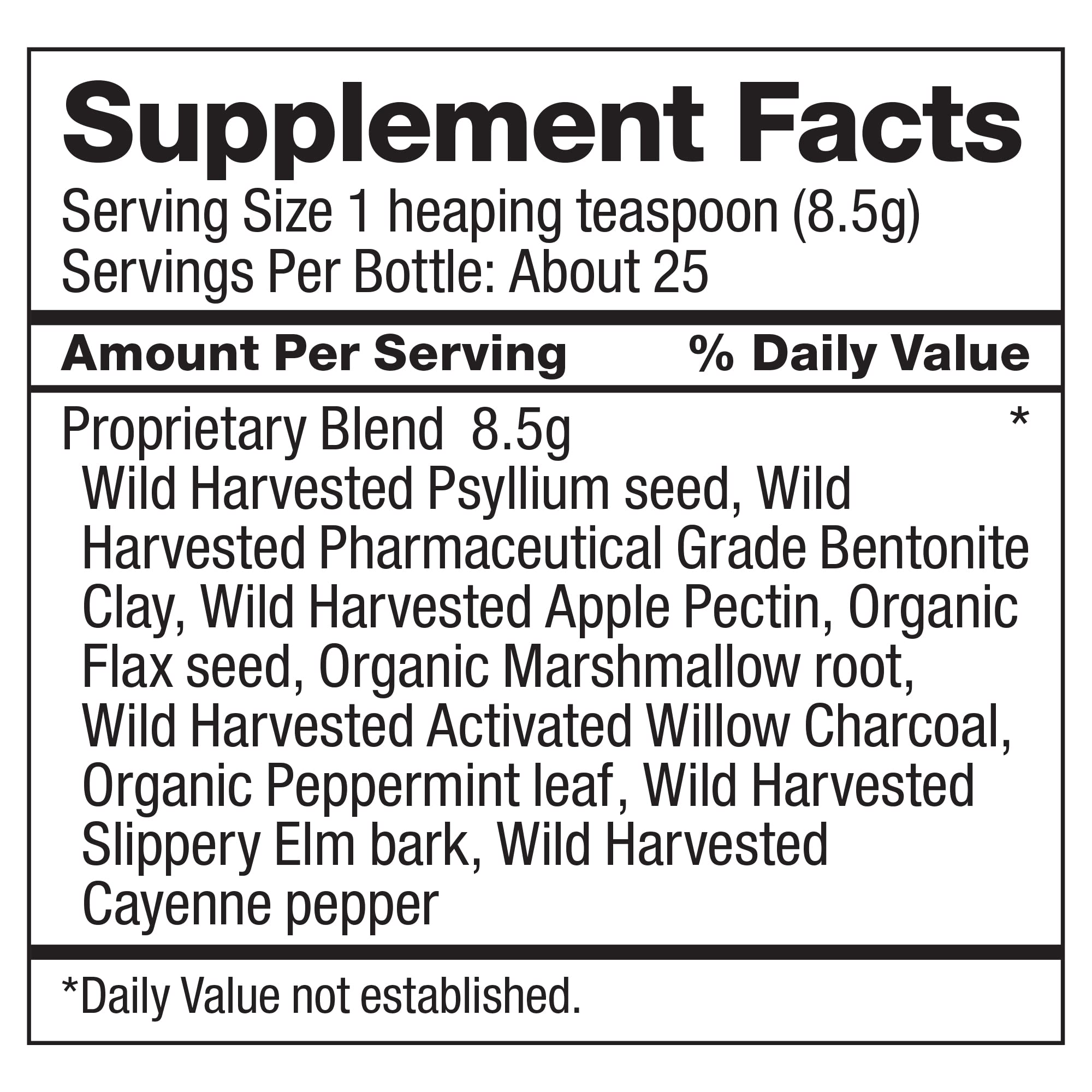 Dr. Schulze's | Intestinal Formula #2 | Herbal Colon Cleanse Formula | 8 Oz. Jar Dr. Schulze's Au supplements