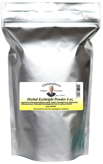 Christophers Original Formulas Herbal Eyebright Powder 4 OZ Christopher's Original Formulas Au supplements