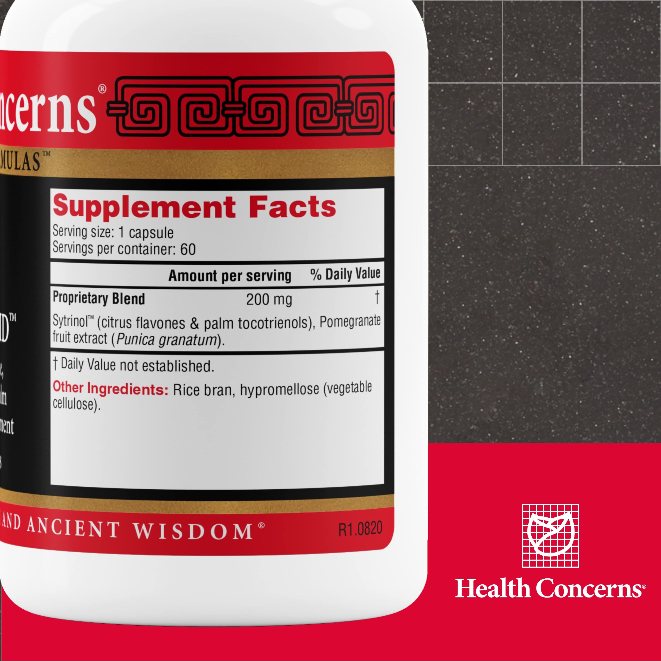 Health Concerns Polilipid – Cardiovascular Support & Cholesterol Health – Heart Wellness with Sytrinol & Pomegranate Extract – Antioxidant Support Supplement – Chinese Herbal Supplements – 60 Capsules Health Concerns Au supplements