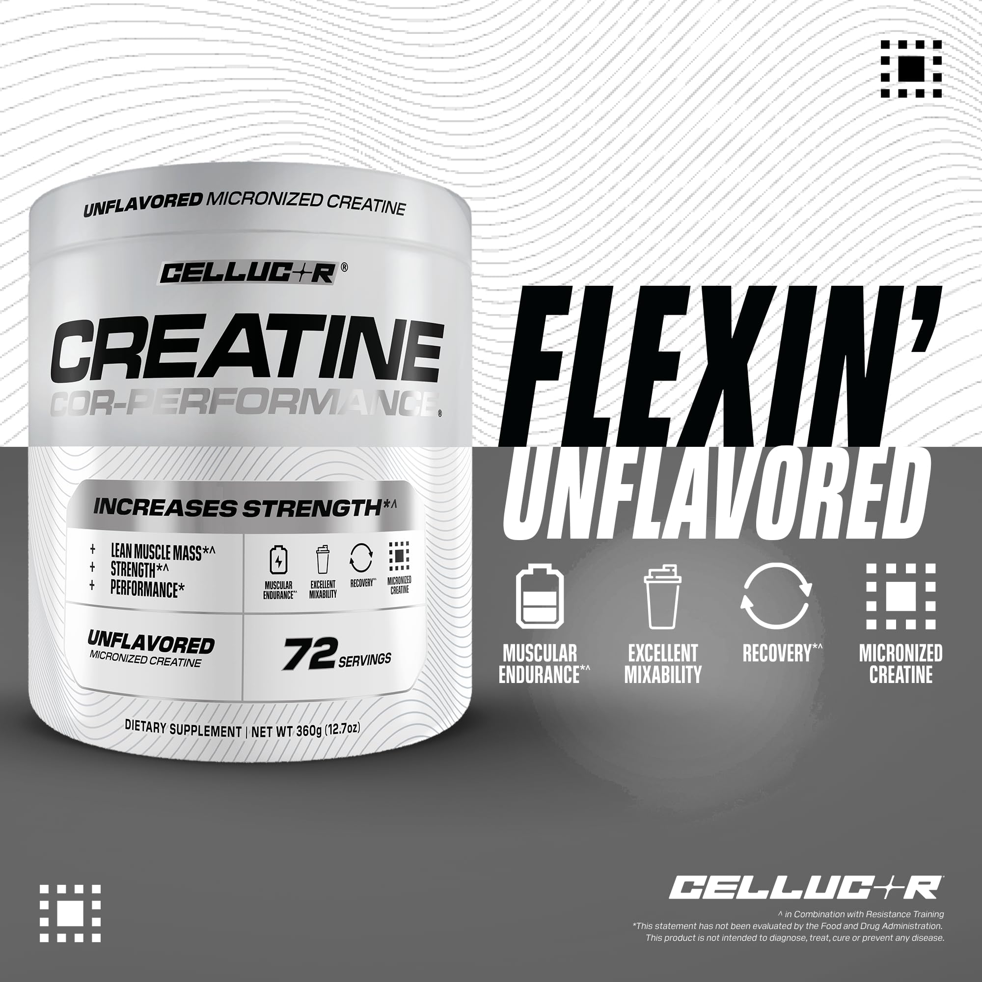 Cellucor Cor-Performance Creatine Monohydrate for Strength and Muscle Growth, 72 Servings Cellucor Au supplements