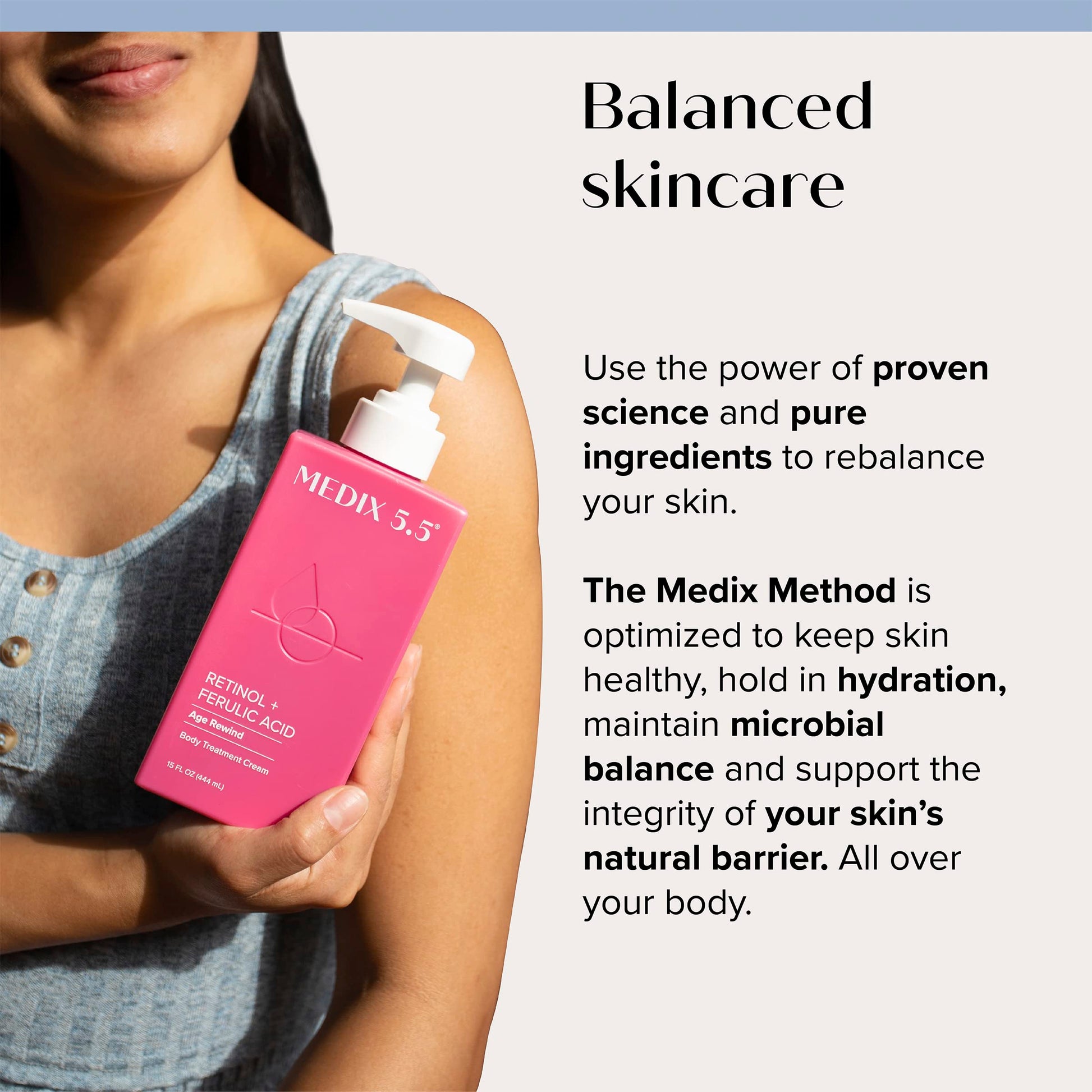 Medix 5.5 Retinol Body Lotion + Hyaluronic Acid Cream, Moisturizer Body & Face Lotion Medix 5.5 Au supplements
