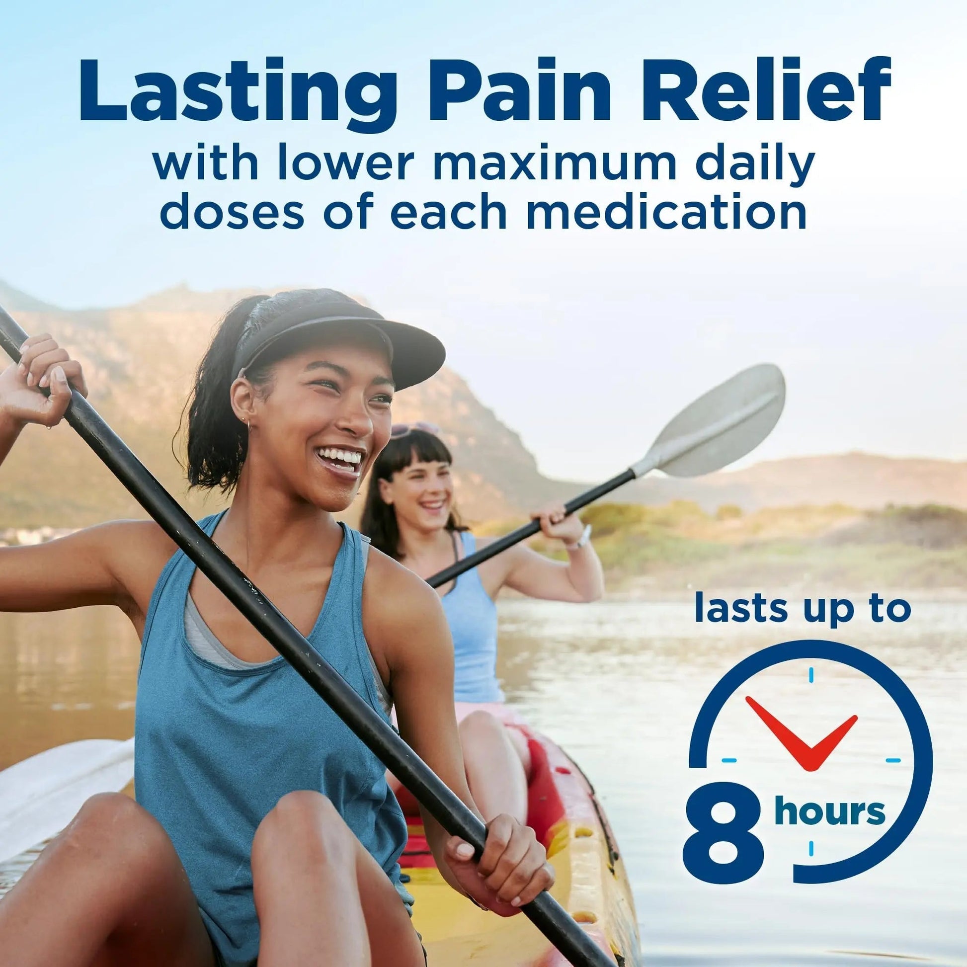 Amazon Basic Care Dual Action Acetaminophen 250 mg and Ibuprofen (NSAID) 125 mg Tablets, Pain Reliever for Headache, Backache, Menstrual Pain, Arthritis Pain Relief, 216 Count Amazon Basic Care Au supplements