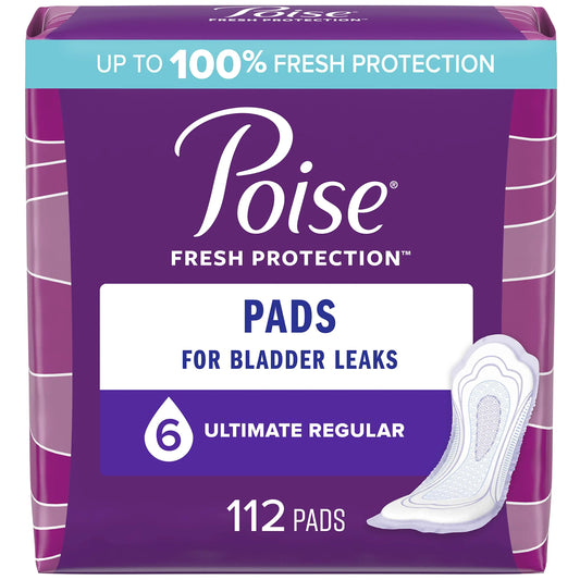 Poise Incontinence Pads & Postpartum Incontinence Pads, 6 Drop Ultimate PoiseAU supplements