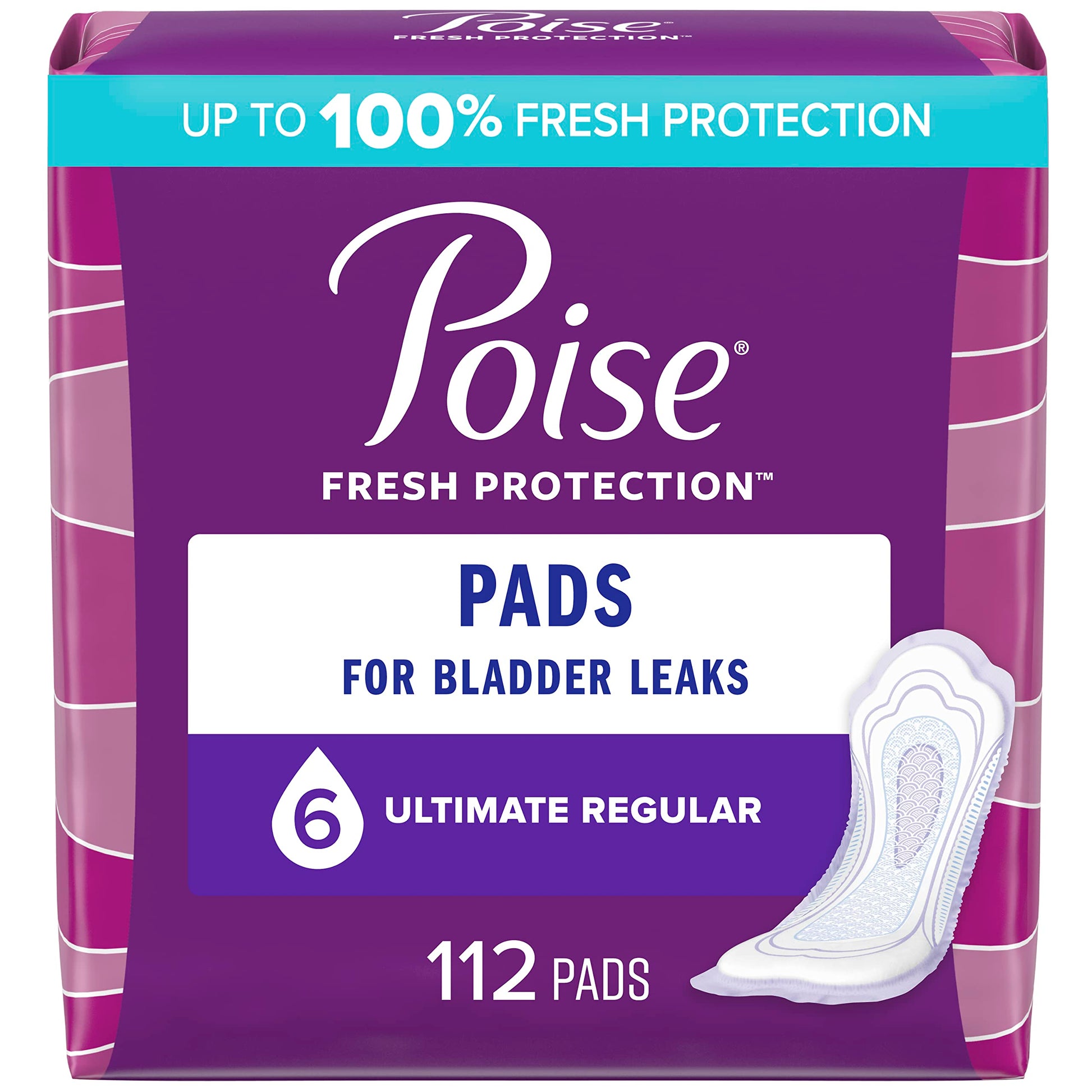 Poise Incontinence Pads & Postpartum Incontinence Pads, 6 Drop Ultimate Poise Au supplements