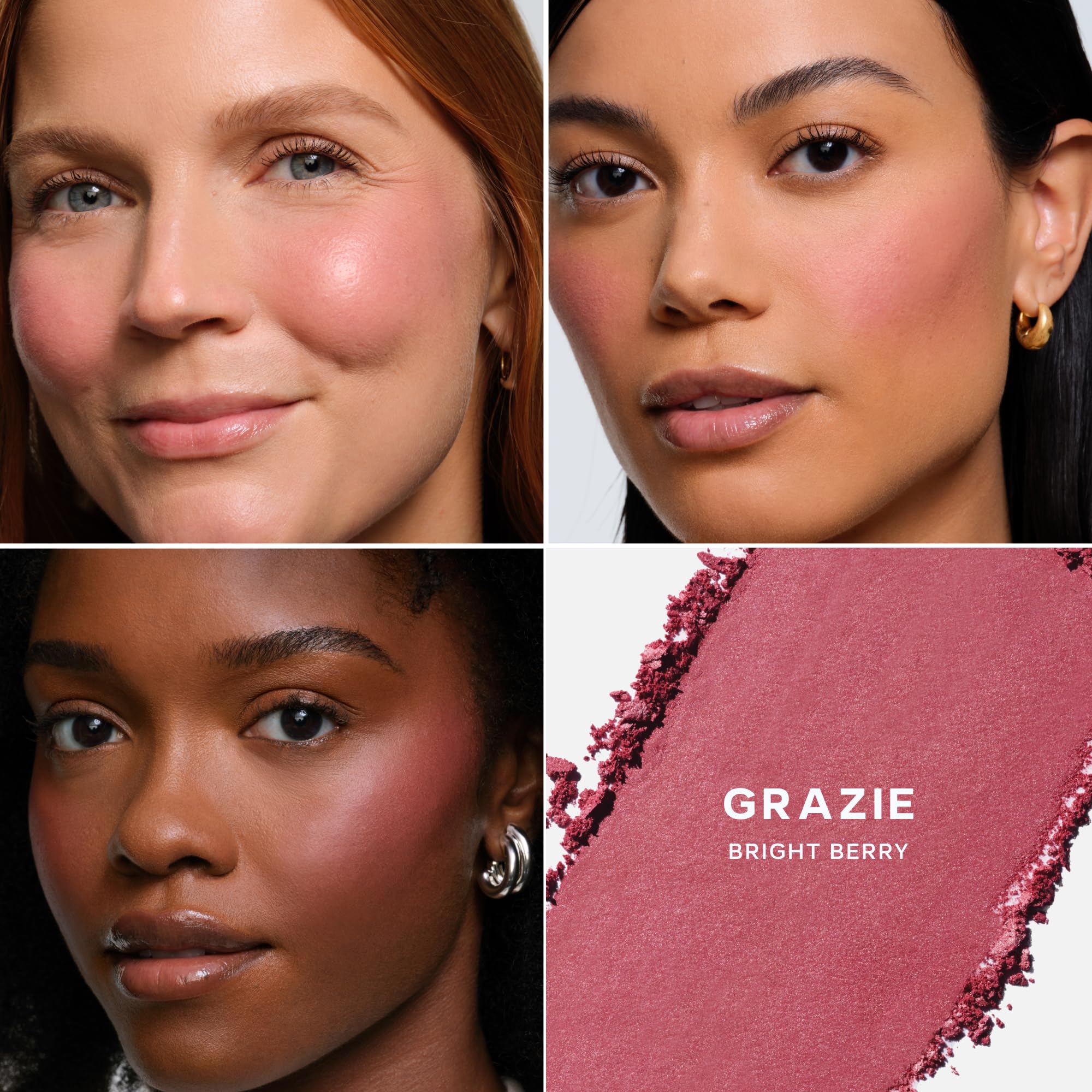 Saie Cheek Flush Duo - Dew Liquid Blush (.40 oz, Dreamy), SuperSuede Baked Powder Blush (.01 oz, Grazie) - Layerable, Skin-Nourishing Blushes for a Seamless Radiant Finish Saie Au supplements