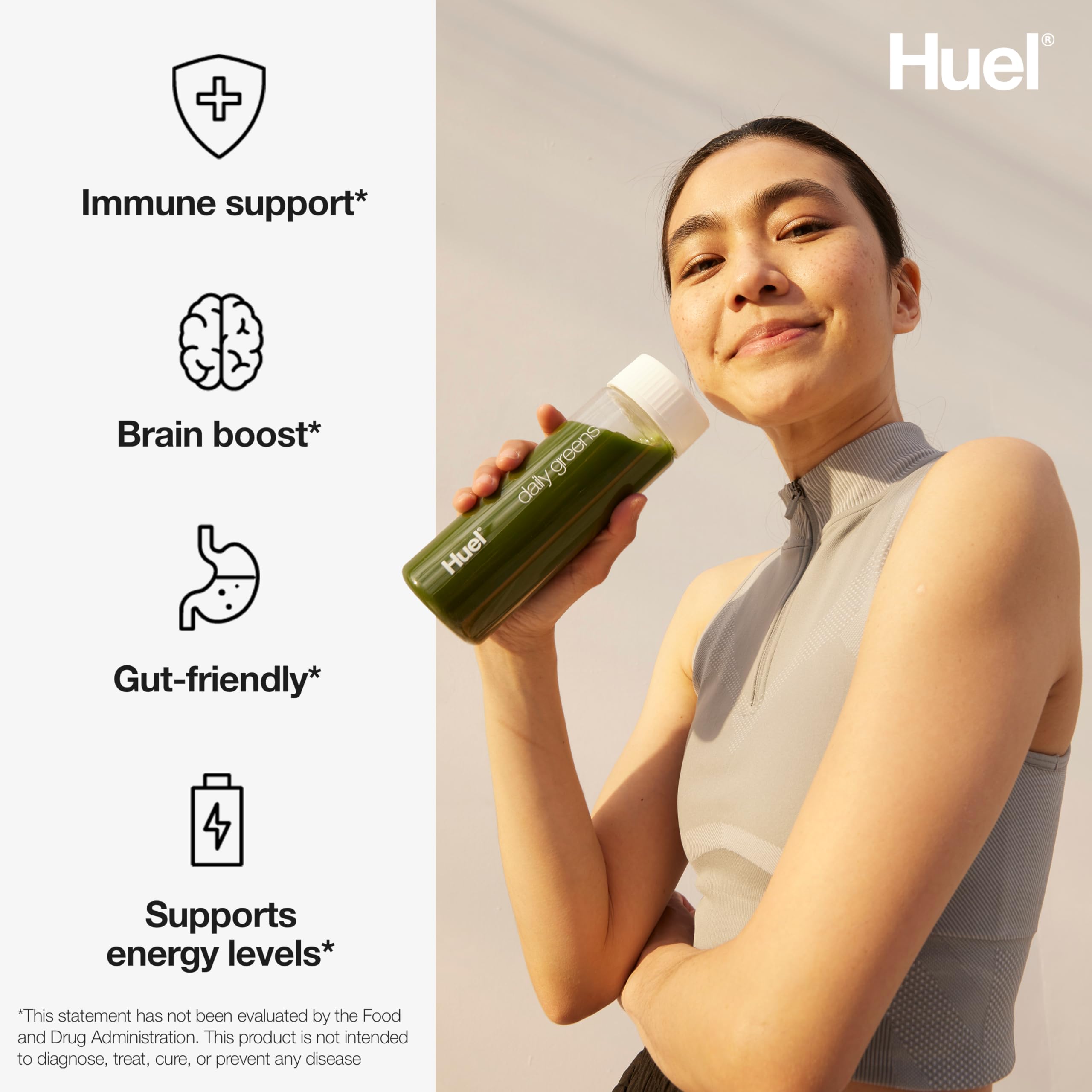Huel Daily Greens | Superfood Greens Powder | 91 Vitamins, Minerals, and Wholefood Huel Au supplements
