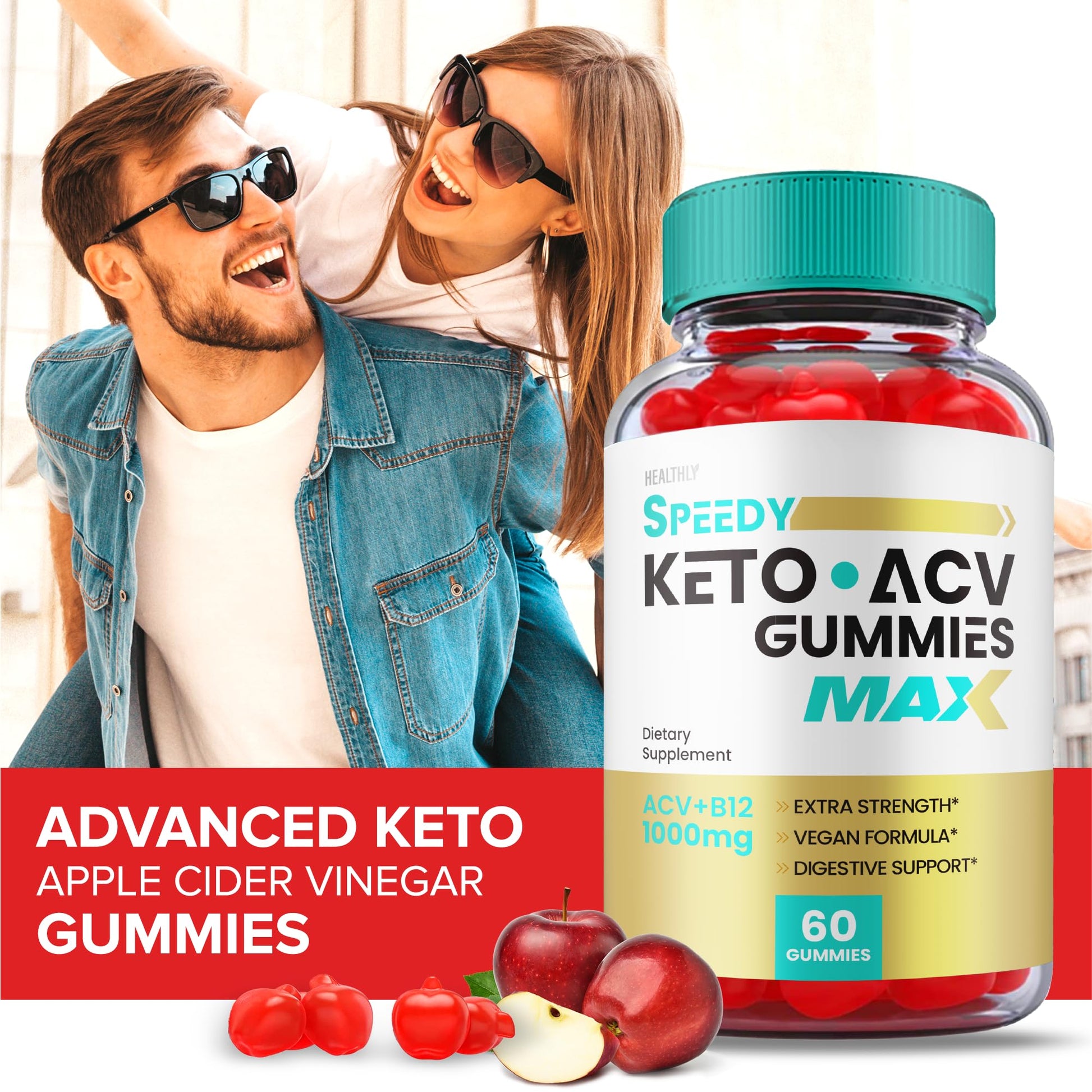 (3 Pack) Speedy Keto ACV Gummies Maximum Strength, Speedy Keto Plus ACV Gummies Healthly Au supplements