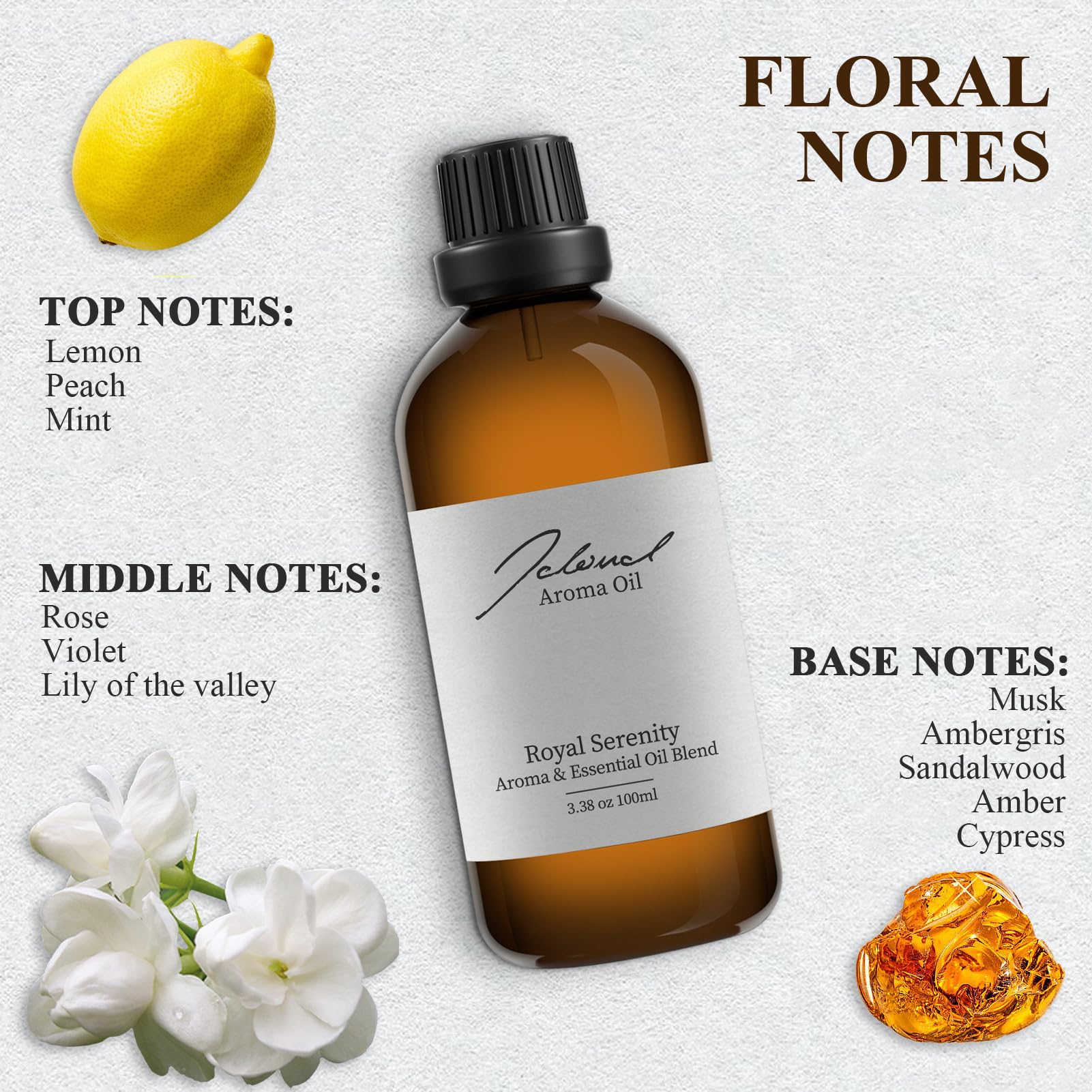 JCLOUD Royal Serenity Essential Oil Inspired by Ritz-Carlton Hotel | Hotel Collection - Pure Aromatherapy JCLOUD Au supplements