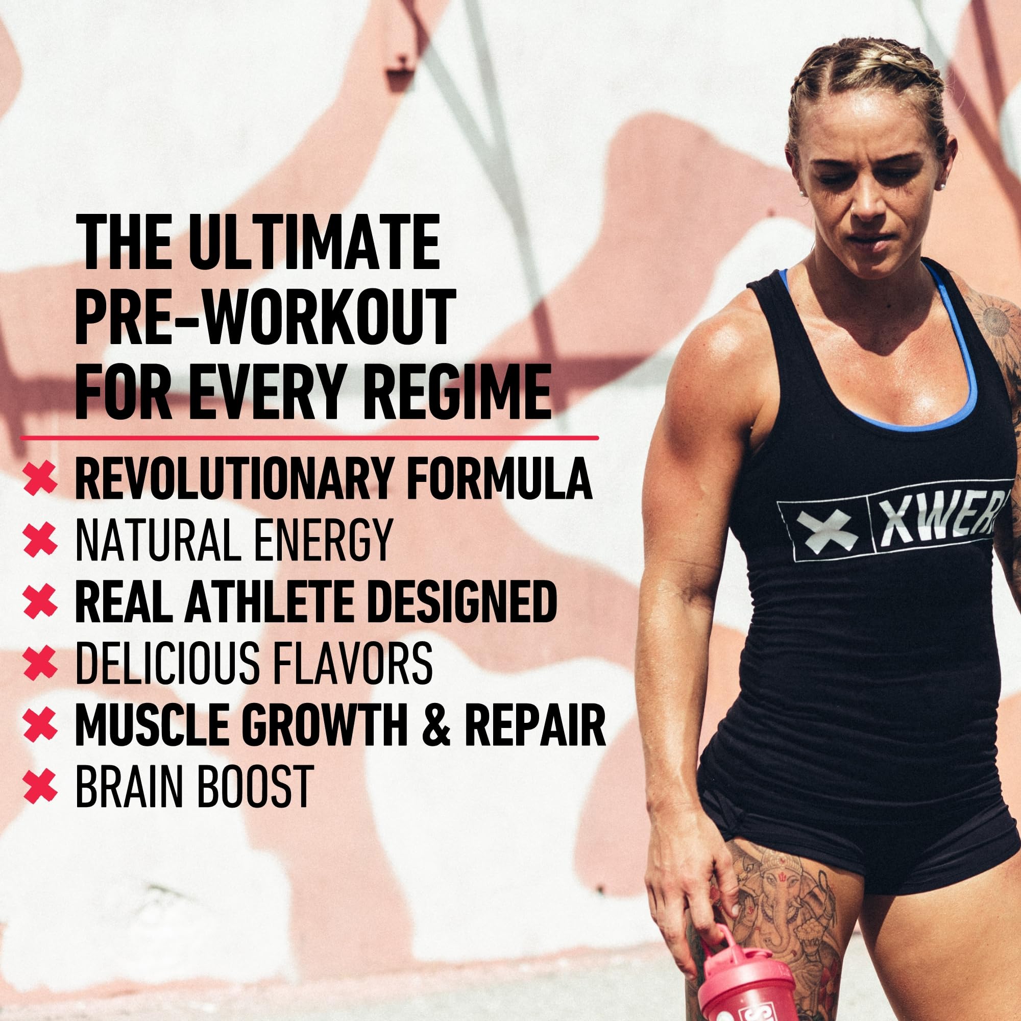 Xwerks Ignite Blue Razz Pre Workout Powder - Best Natural Keto Pre-Workout for Women Xwerks Au supplements