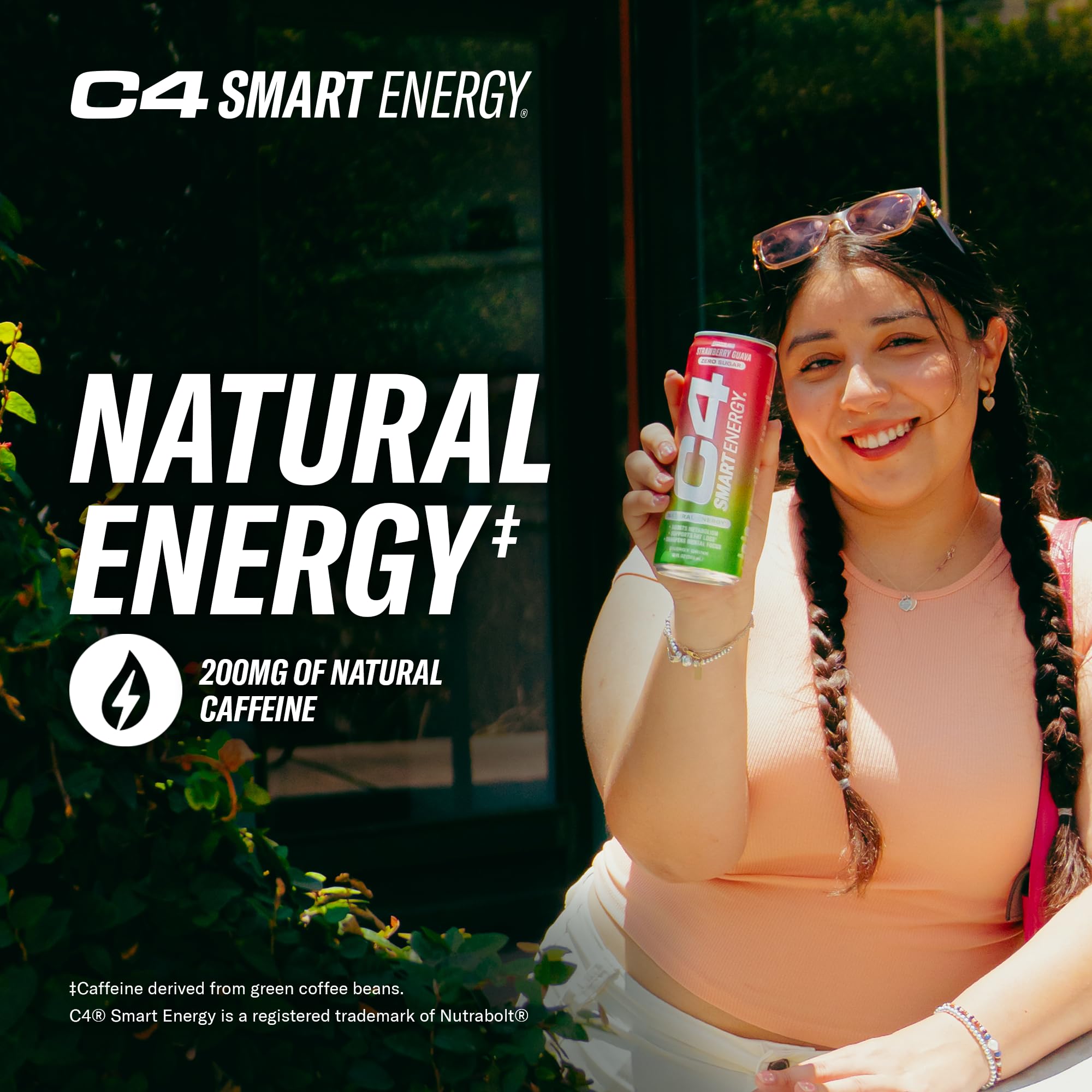 Cellucor C4 Smart Energy Drink - Sugar Free Performance Fuel & Nootropic Brain Booster, Coffee Substitute or Alternative | Cherry Berry Lime 12 Oz - 12 Pack C4 Au supplements