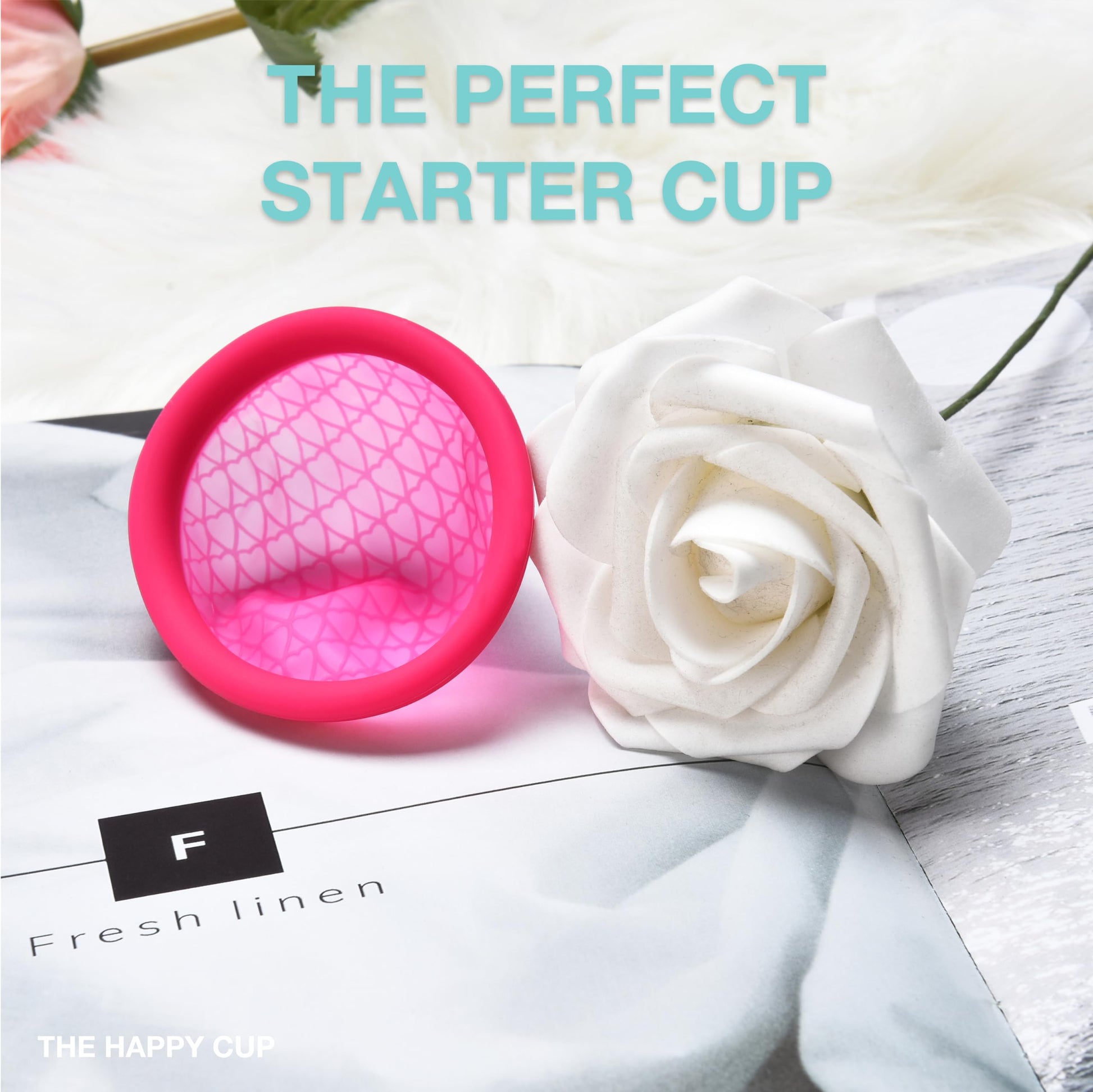 Hawwwy Reusable Menstrual Cup - Washable Period Cup with Flat-fold Compact Design HAWWWY Au supplements