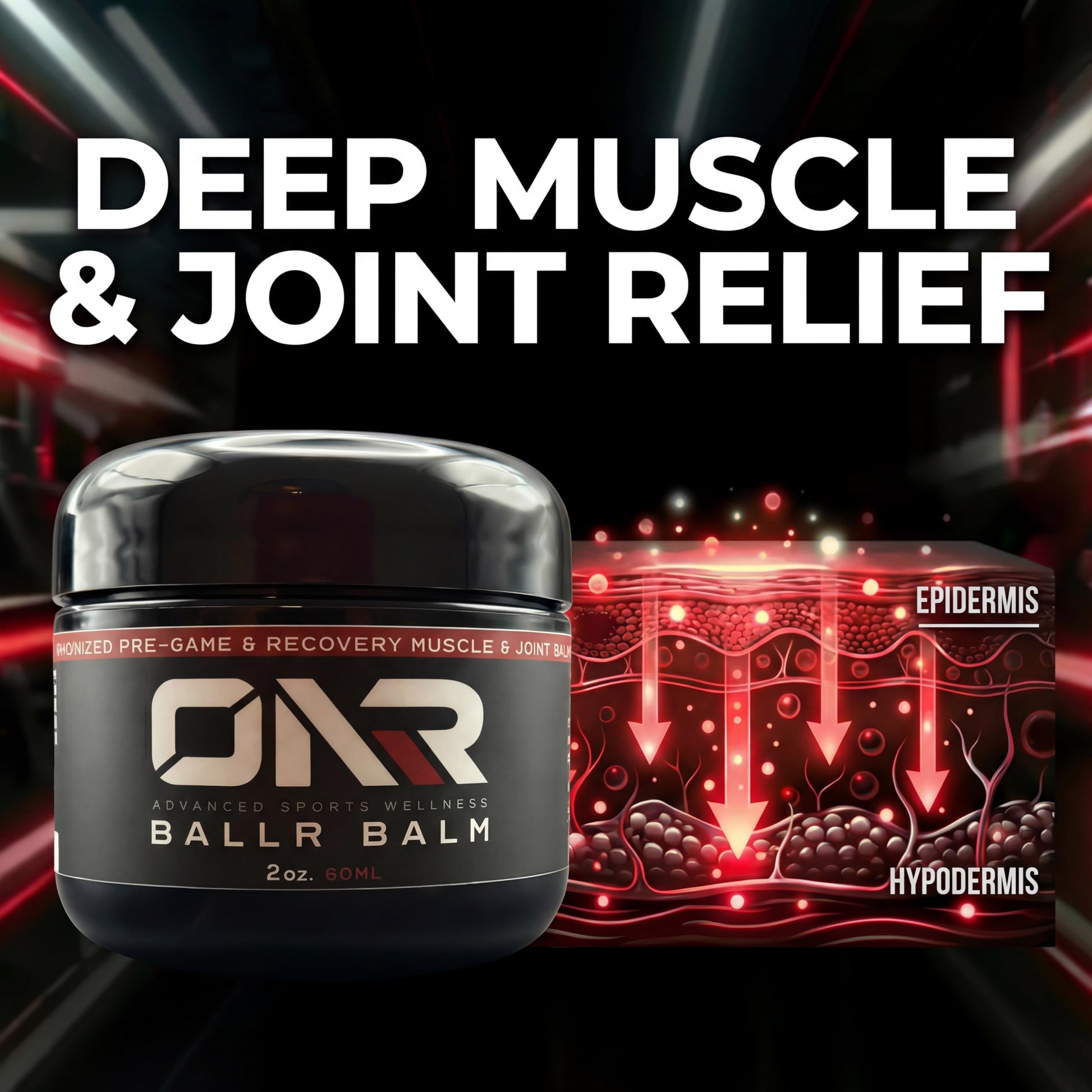 BALLR Balm – Fast-Acting Natural Pain Relief & Muscle Recovery | Trusted by Athletes, Clean Ingredients, 2 oz Aus Healthcare Au supplements