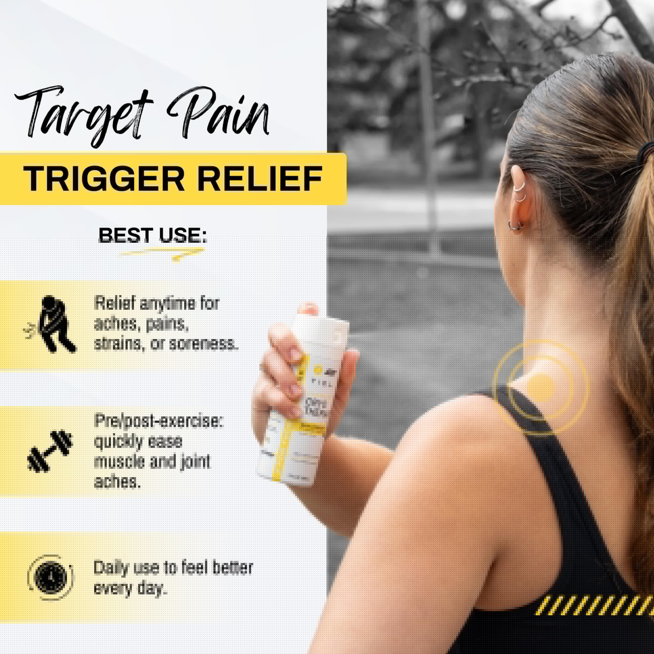 TIDL Cryotherapy Pain Relief Spray, 3 Oz (Pack of 2) Max Strength for Fast-Acting Muscle, Joint & Neck Pain Relief, Plant-Based Menthol & Camphor Pain Reliever, Quick Drying Formula TIDL Au supplements