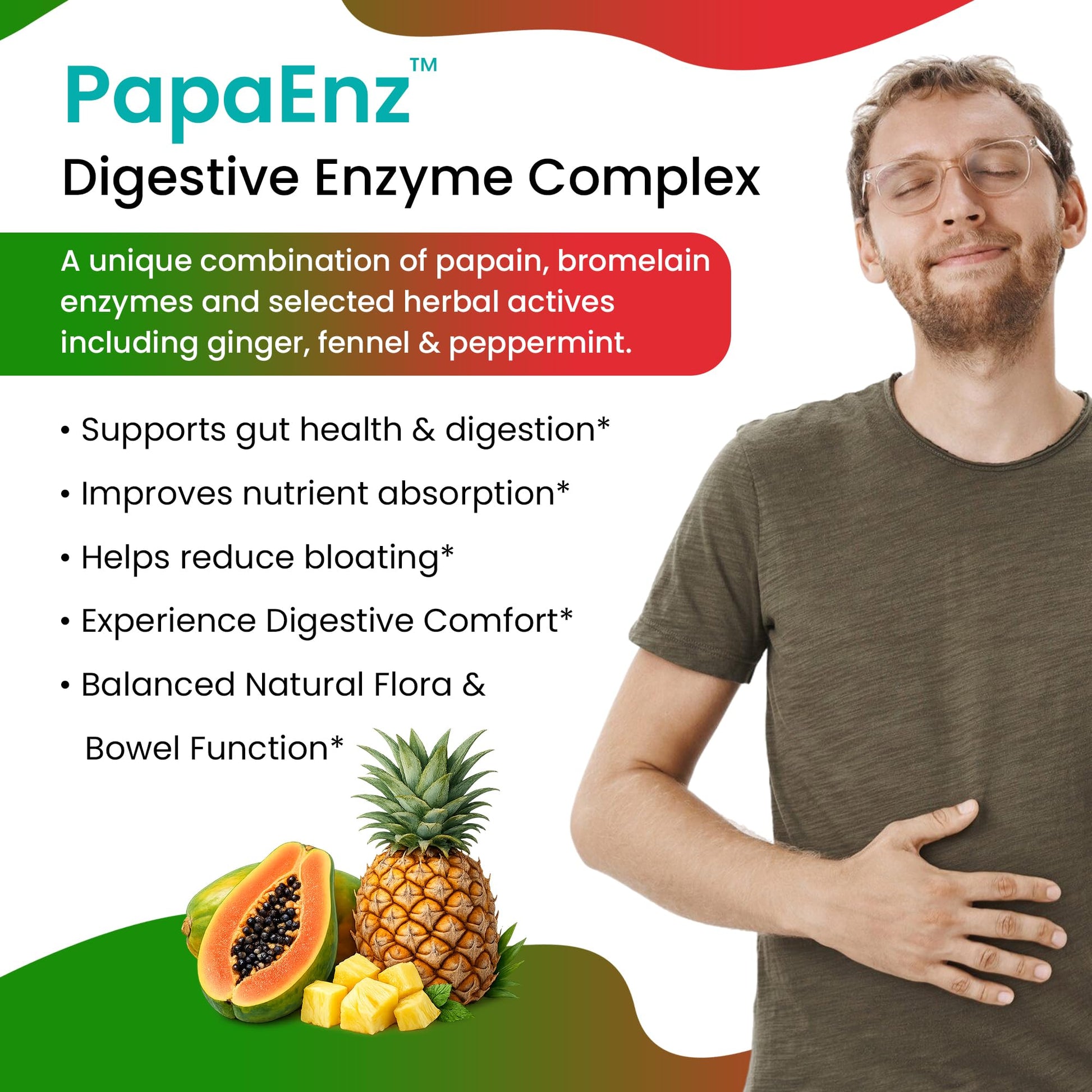 Organic Veda Super Greens & Reds Capsules - Organic Superfoods, Daily Greens, Red Juice, Fruits & Vegetables Supplement - Papaya Enzymes, Digestive Herbs, Bromelain, Antioxidants - 120 Veggie Capsules Organic Veda Au supplements