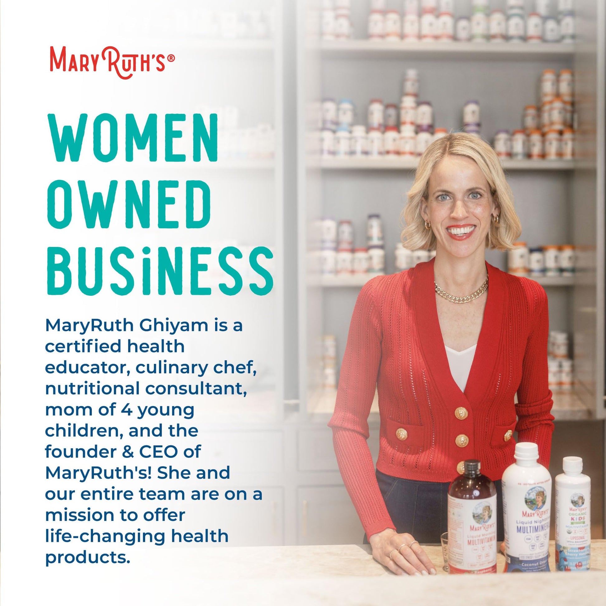 MaryRuth's 3-in-1 Probiotics for Digestive Health | Prebiotic & Postbiotic | Gut Health Supplement for Women & Men | 23 Unique Strains | Immune Support | 50 Billion CFU | 30 Servings MARYRUTH'S Au supplements