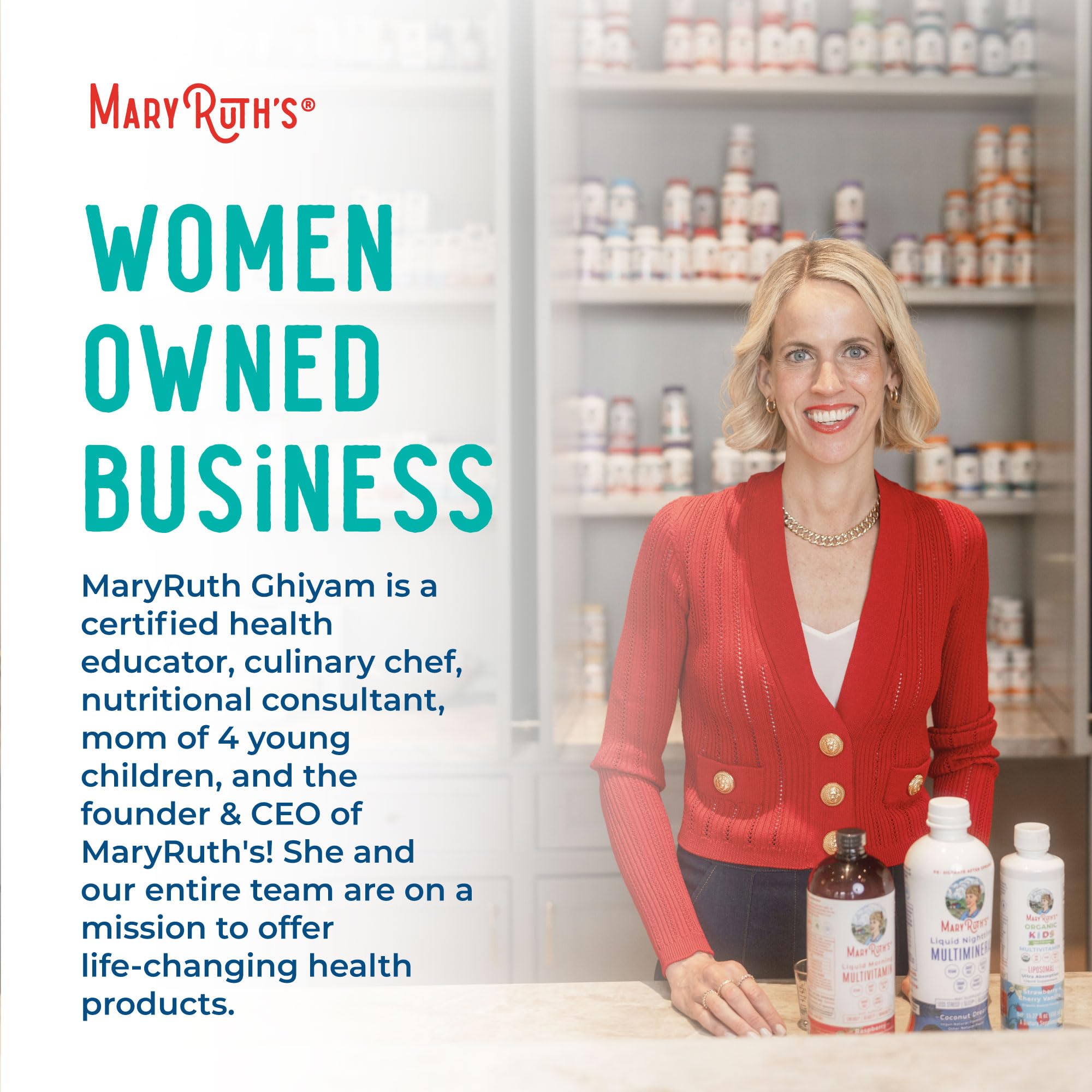 MaryRuth's 3-in-1 Probiotics for Digestive Health | Prebiotic & Postbiotic | Gut Health Supplement for Women & Men | 23 Unique Strains | Immune Support | 50 Billion CFU | 30 Servings MARYRUTH'S Au supplements