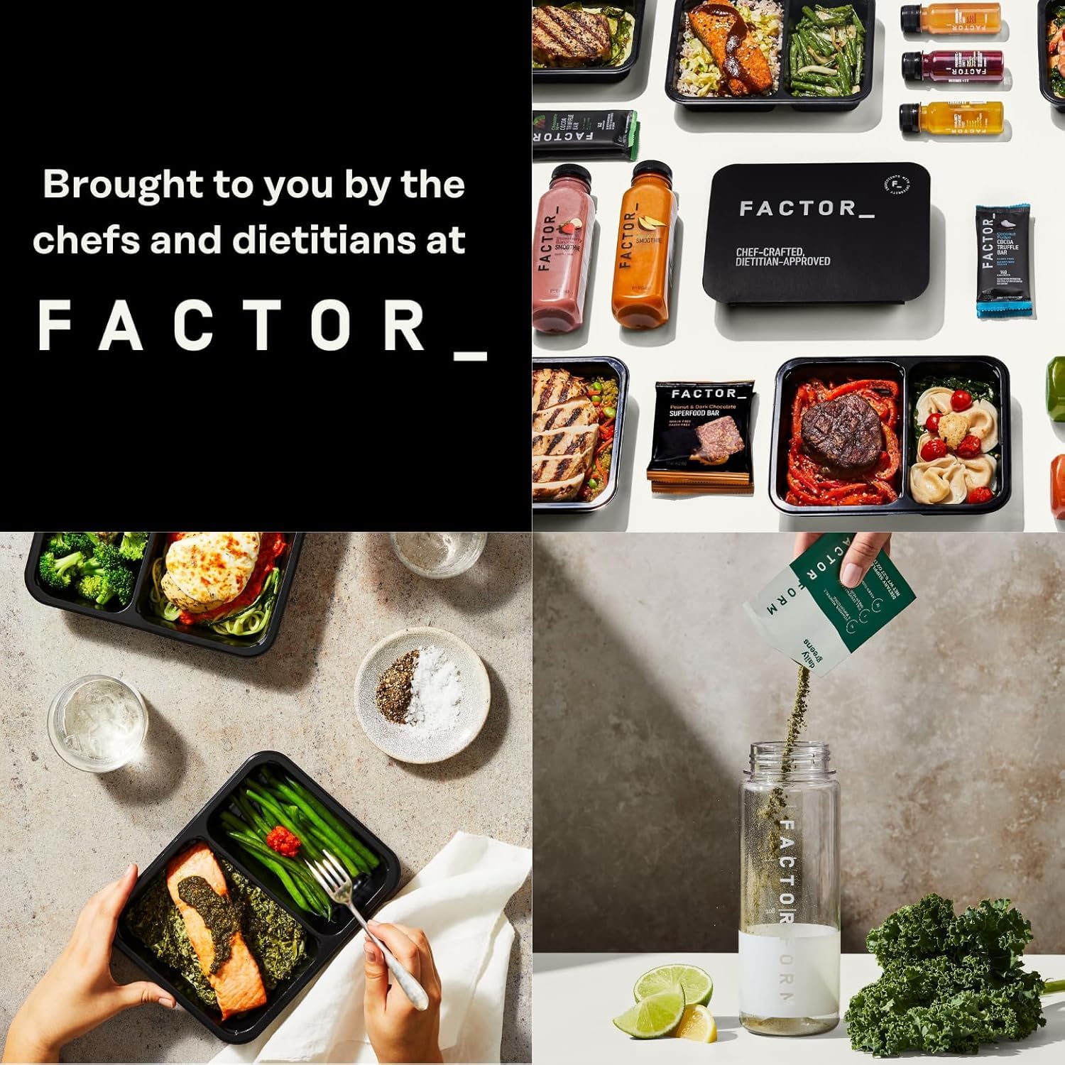 FACTOR FORM Daily Greens Superfood Powder | 5 Functional Blends for Gut Health, Energy & Immunity | Prebiotics, Probiotics, Adaptogens, B Vitamins (7 Servings, Individual Packets) FACTOR FORM Au supplements