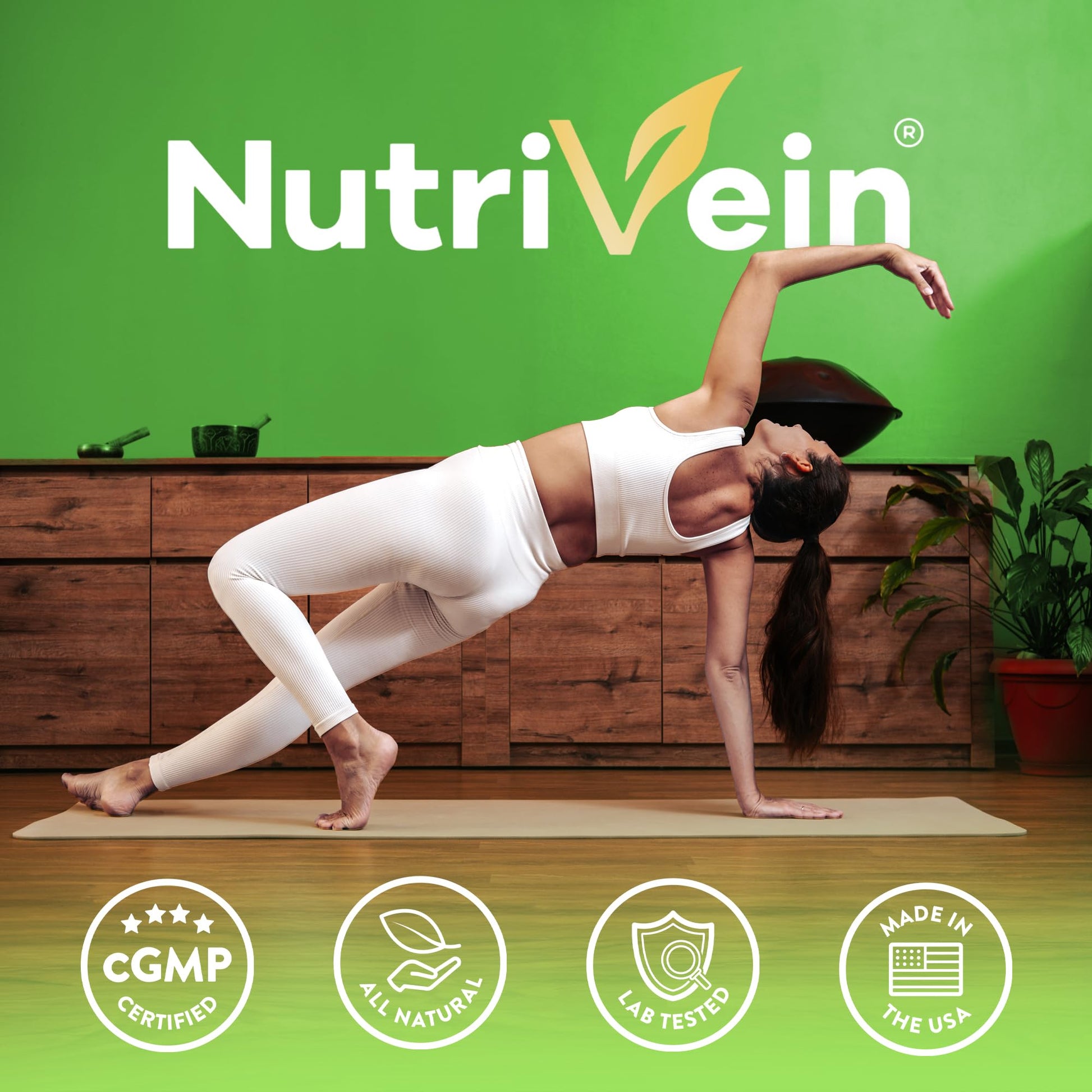 Nutrivein Premium DIM Supplement 400 mg Daily - 120 Servings (120 Capsules): Diindolylmethane for Women and Men - Plus Bioperine - Estrogen Supplement - Menopause and Middle Age Support Nutrivein Au supplements