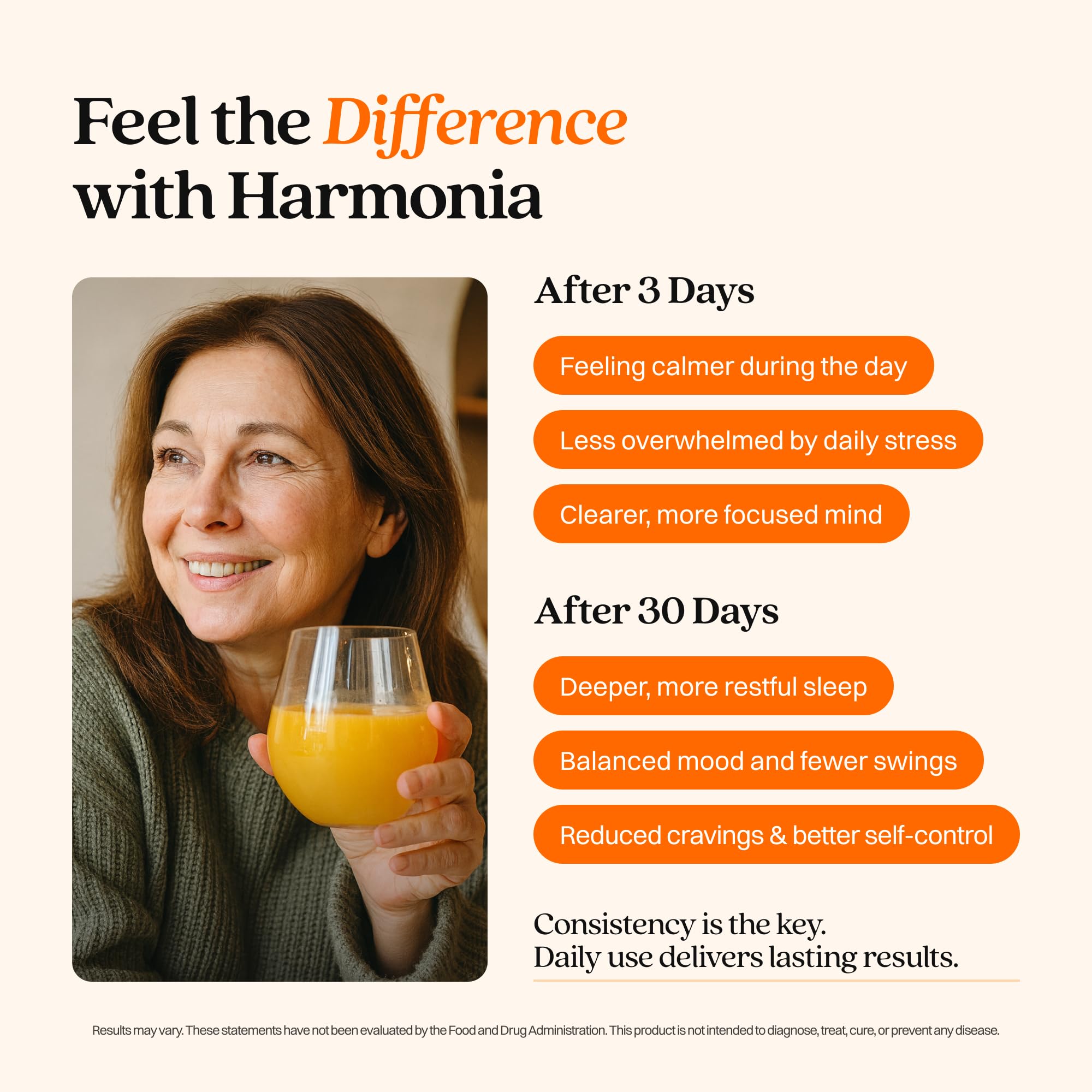Harmonia Cortisol Cocktail | Cortisol Supplements for Women & Men with Ashwagandha, Magnesium & L-Theanine | Drink Harmonia for Stress Relief, Weight Management & Sleep Support (1 Pack x 30 Servings) HARMONÍA Au supplements