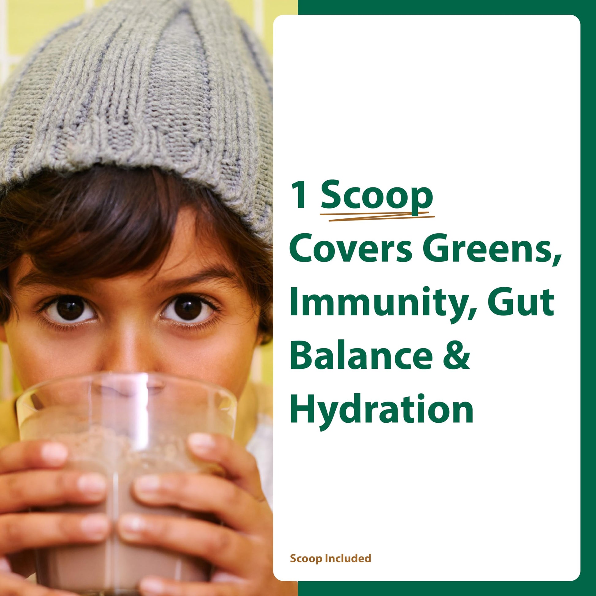 MacroLife Naturals MacroCoco Super Greens Drink, Chocolate Powder Superfood for Kids & Teens - Whole Food Fruit & Vegetable Multi-Vitamins Probiotics Digestive Enzymes & Fiber Supplement - 32 Servings MacroLife Naturals Au supplements
