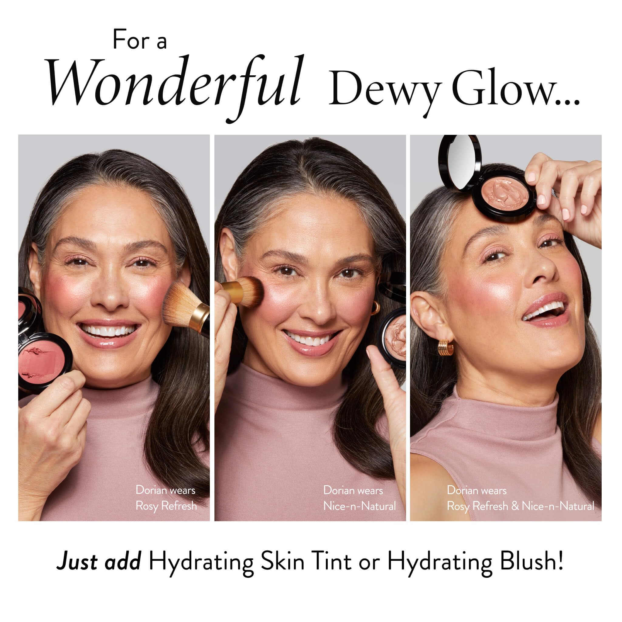 LAURA GELLER NEW YORK The Wonder Balm Cream Illuminator - Hydrating Weightless Subtle Hint of Color + Glow for Mature Skin - Vegan Squalane - Apply to Cheeks & Lips (01 Nice-n-Natural) LAURA GELLER NEW YORK Au supplements