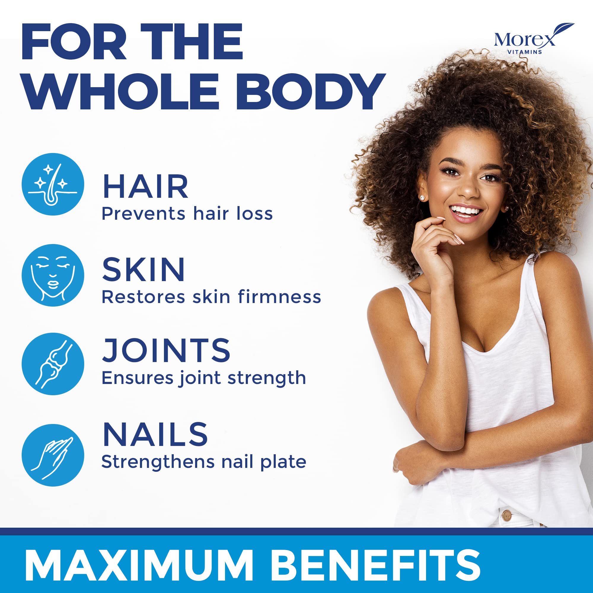 Multi Collagen Pills (Types I, II, III, V & X) - Marine Collagen & Bone Broth Capsules MOREX VITAMINS Au supplements