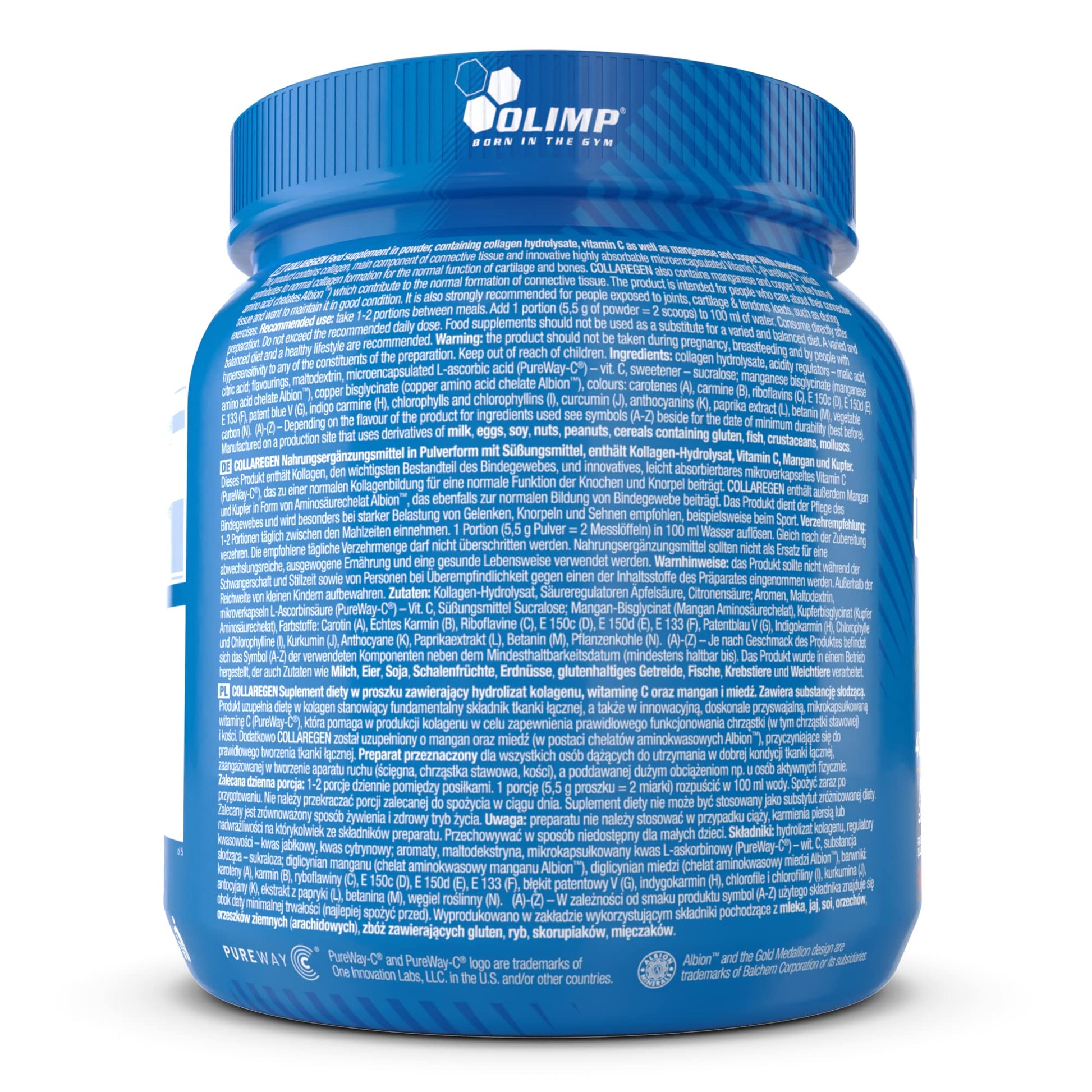 Olimp Labs Collaregen Mineral Supplement, Orange Flavour Powder, 400 g OLIMP SPORT NUTRITION Au supplements