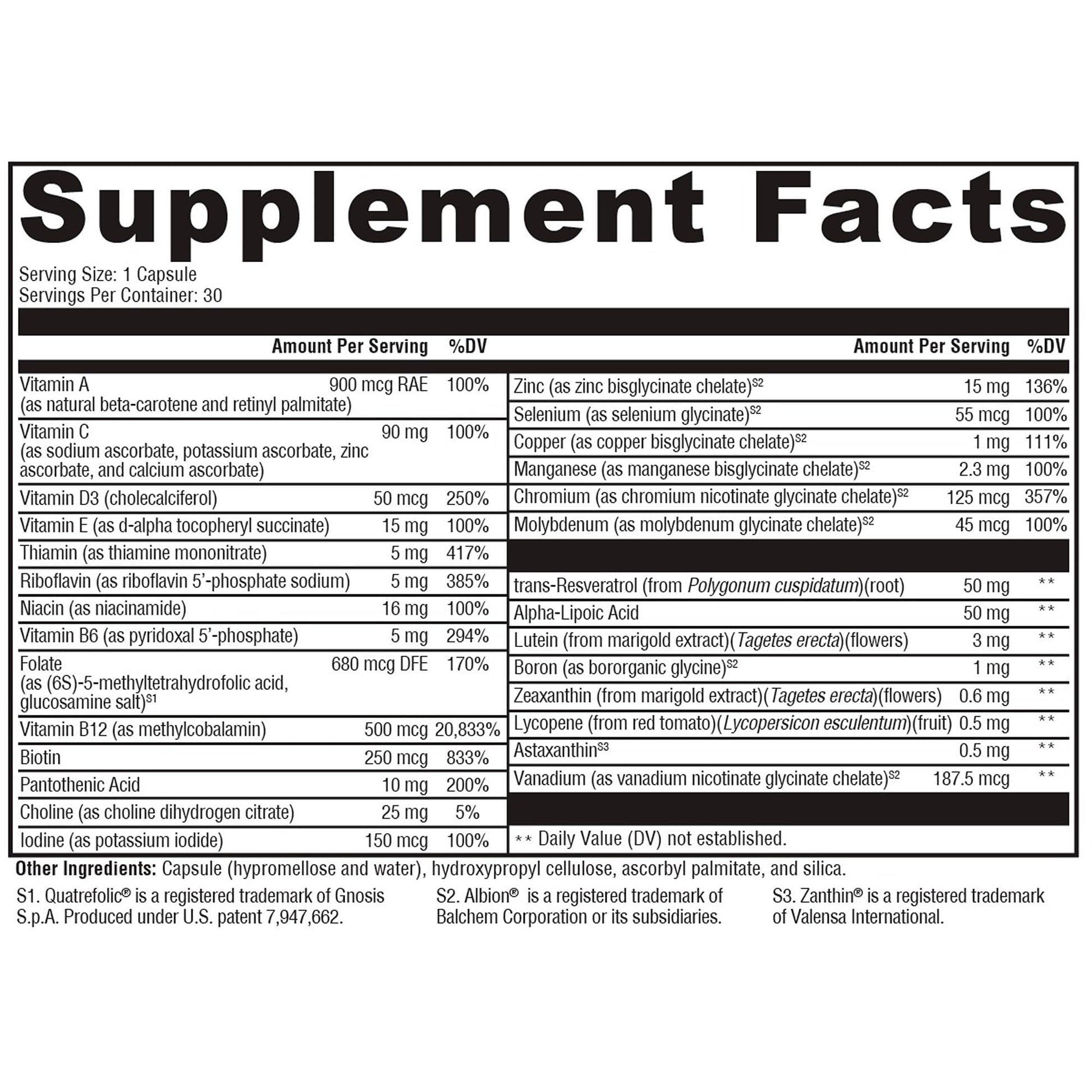 XYMOGEN Multi Basix - Daily Multivitamin Supplement - Over 20 Essential Nutrients for Foundational Wellness - 5-MTHF, Vitamin D3, Vitamin B12 & More - Vegetarian, Non-GMO & Gluten Free - 30 Capsules XYMOGEN Au supplements