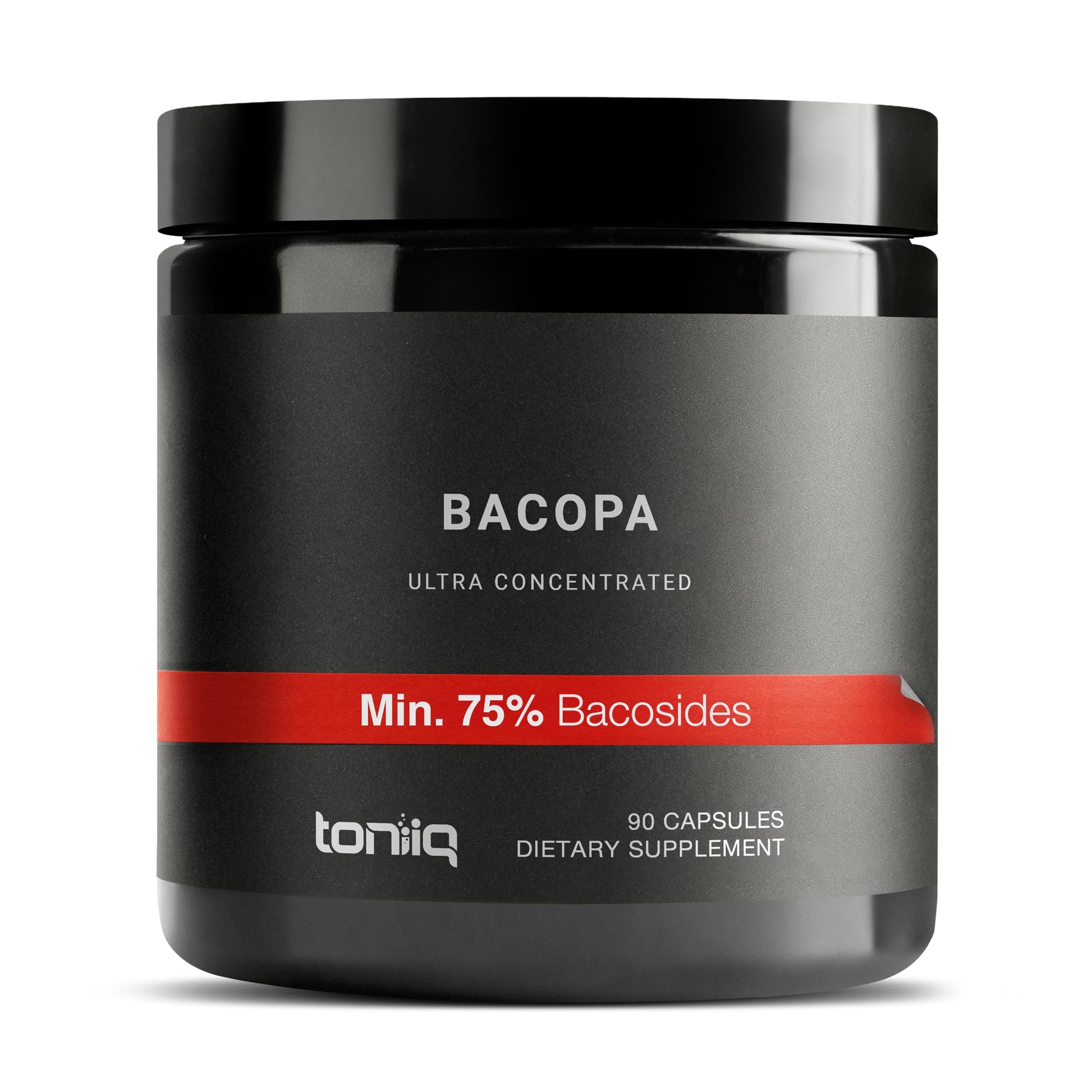 Toniiq Bacopa - Ultra High Potency 45:1 Extract with 75% Bacosides - Highly Concentrated - Third-Party Lab Tested - 90 Capsules Toniiq Au supplements