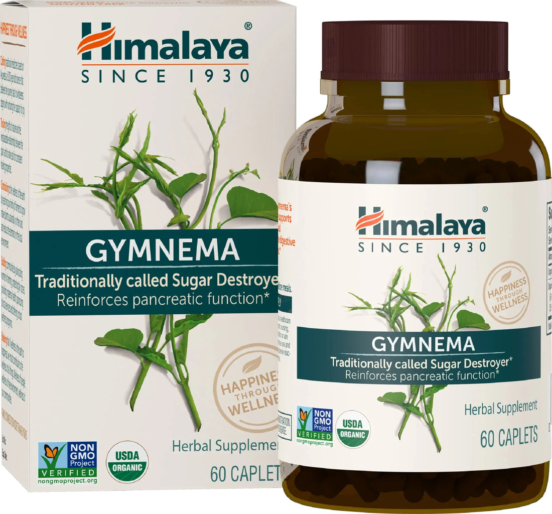 Himalaya Organic Gymnema Sylvestre for Glucose Metabolism, 700 mg Himalaya uk supplements