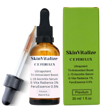 SkinVitalize C E ferulux Vitamin C Serum - 30ml: Advanced Formula for Fighting with Wrinkles Msupps.com Au supplements