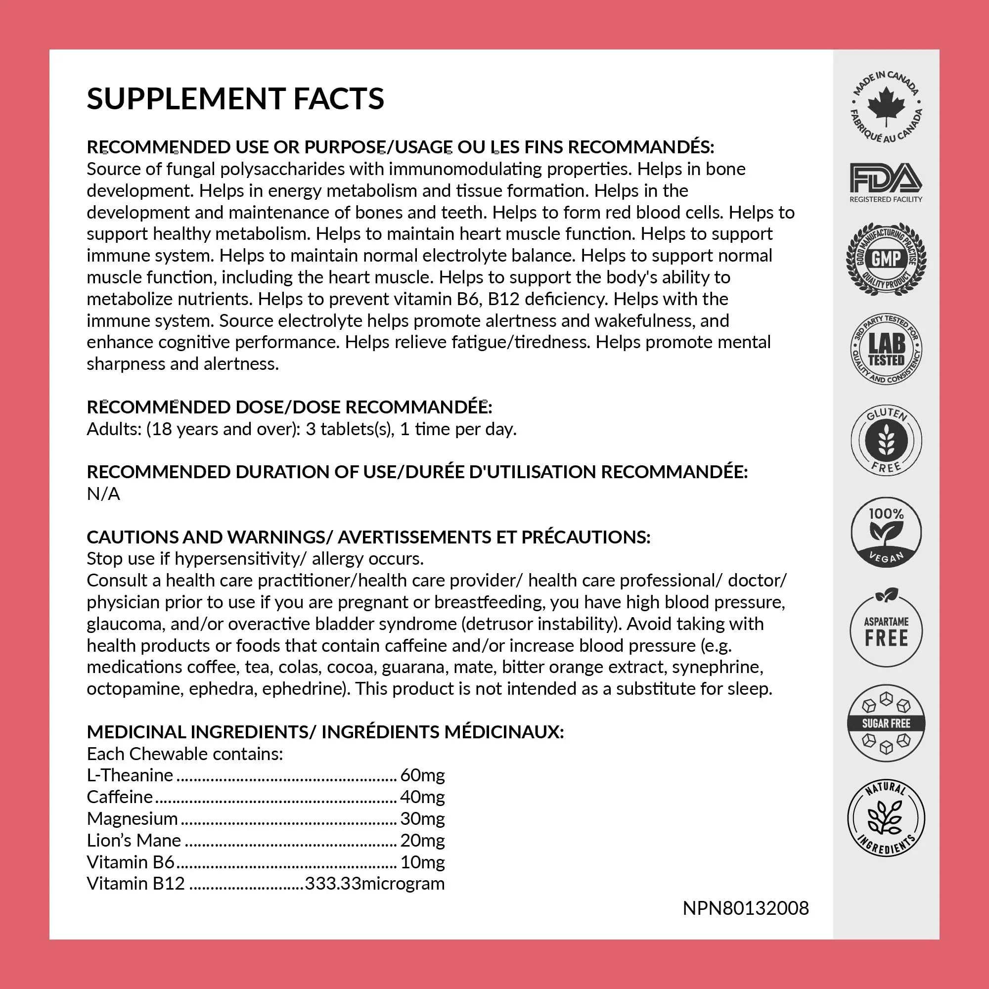 REJUVE+ Focus & Clarity Nootropic Supplement – Brian Boost | L-Theanine, Caffeine, Lion’s Mane, Magnesium, Vitamin B6 & B12 | Brain Support, Memory, Focus & Energy | Mint Flavor (30 Chewables) (1) REJUVE+ Au supplements