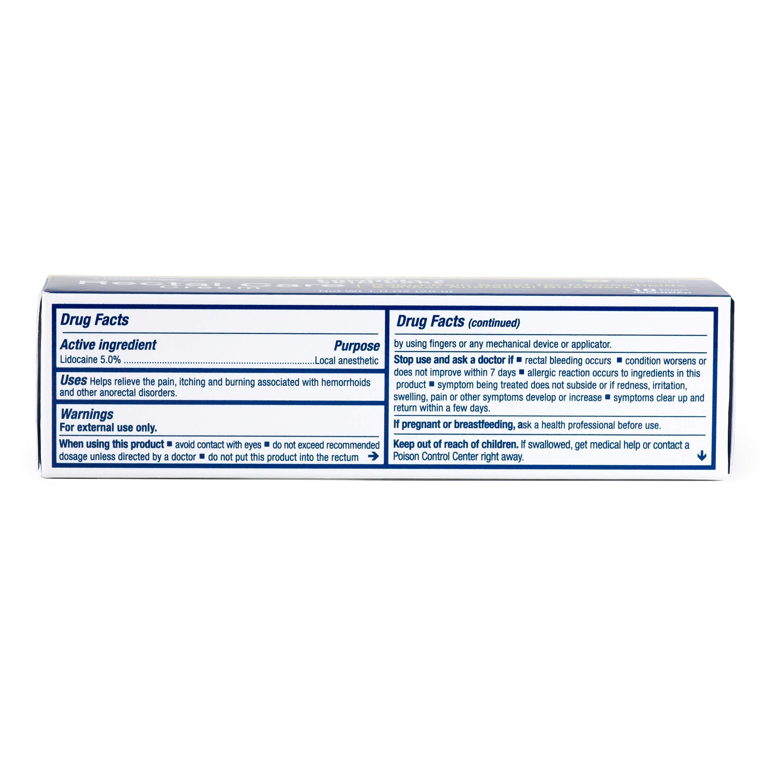 Pharmacist Formulated - Rectal Care Cream - Pain Relief for Hemorrhoids Formula 2 Skin Care Au supplements