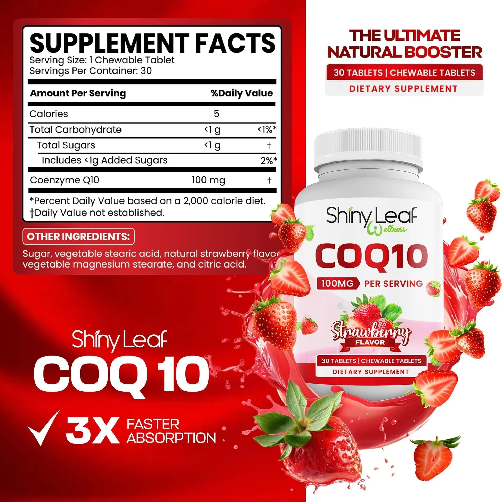 Bariatric Multivitamin with Iron One Capsule Per Day and CoQ10 100mg Supplement for Brain Health and Energy Management Shiny Leaf Au supplements
