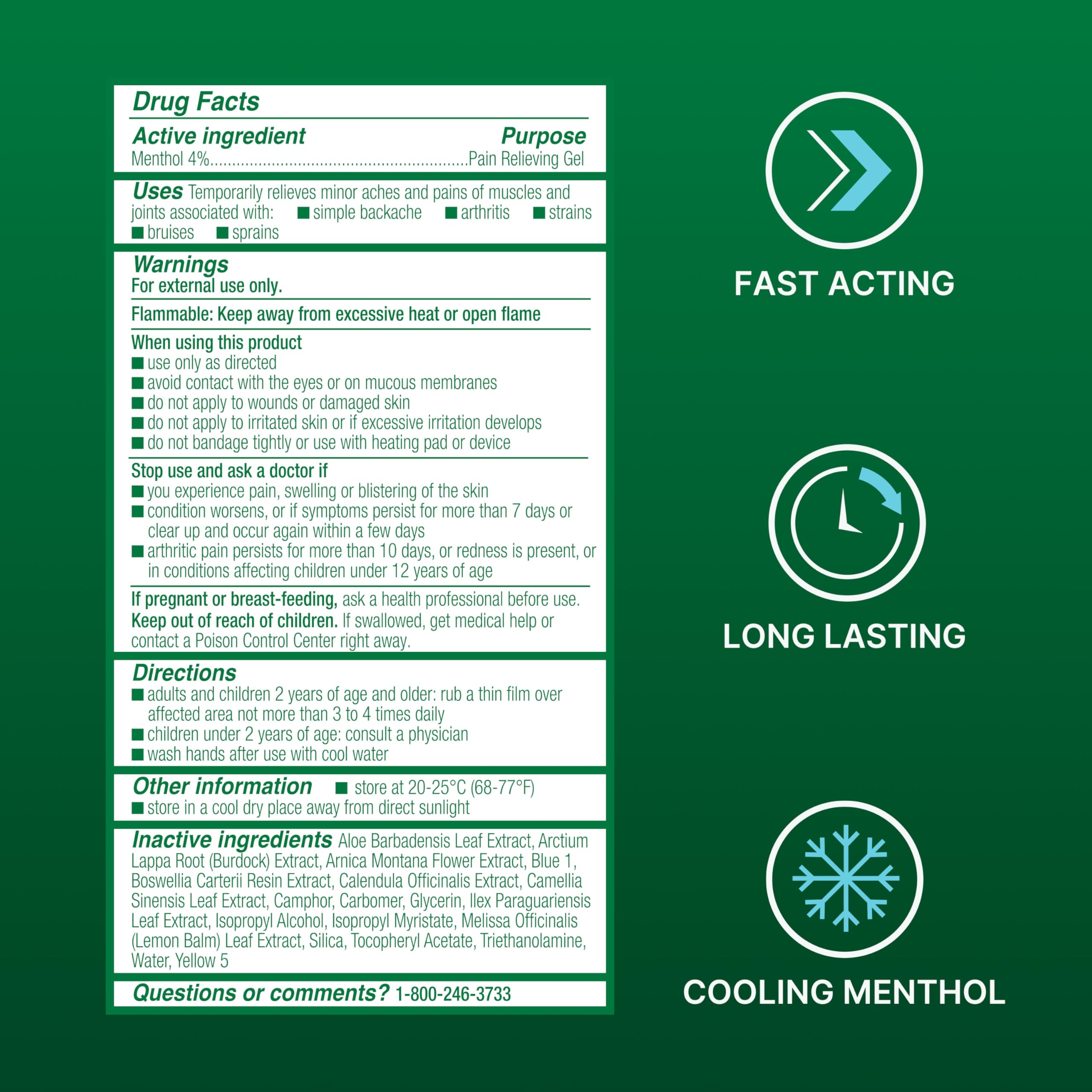 Biofreeze Gel Pain Relief, Knee & Lower Back Pain Relief, Arthritis Pain Reliever, Sore Muscle Relief, Neck Pain Relief, Cooling Joint Pain Relief, Menthol Gel 3 Fl Oz Biofreeze Au supplements