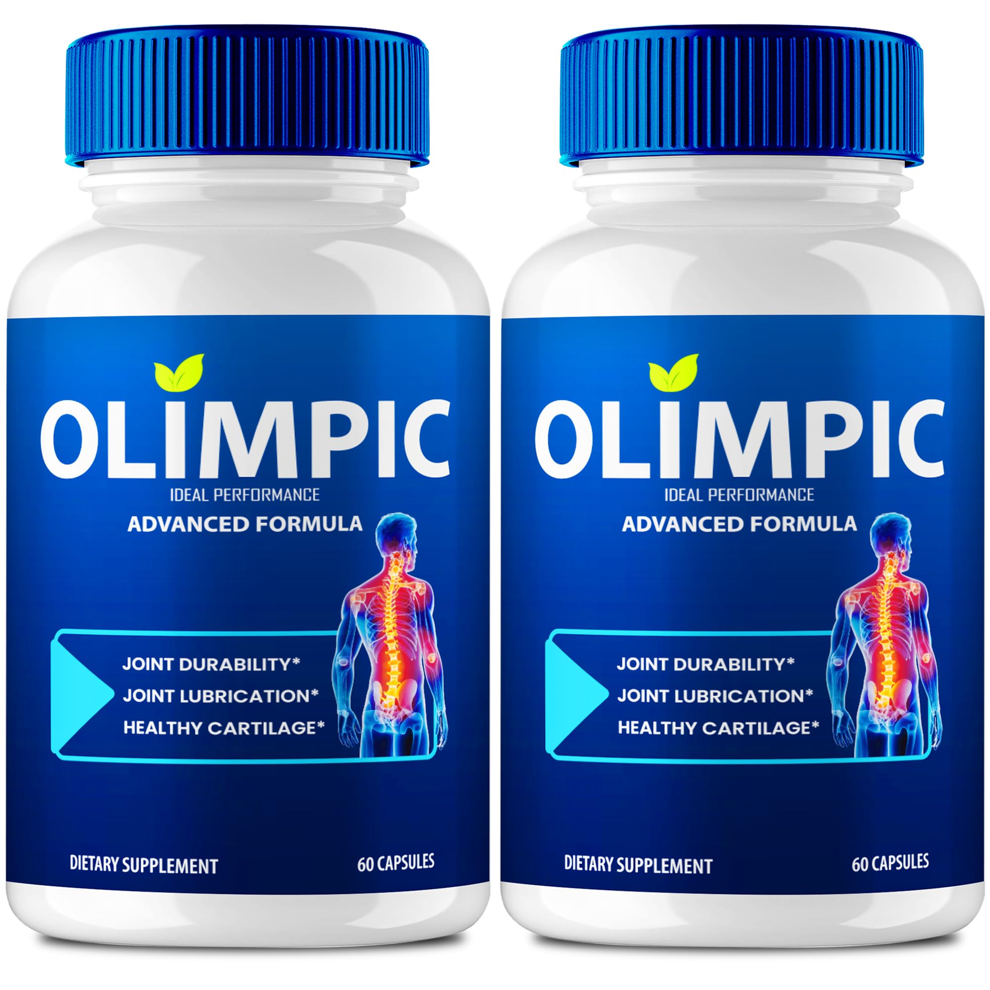 Olimpic Capsules, Advanced Joint Support Supplement Pills for Mobility and Comfort - Maximum Strength, Official Olim Pic Joint Support All Natural Formula, Premium Olim-Pic Reviews (2 Pack) IDEAL PERFORMANCE Au supplements