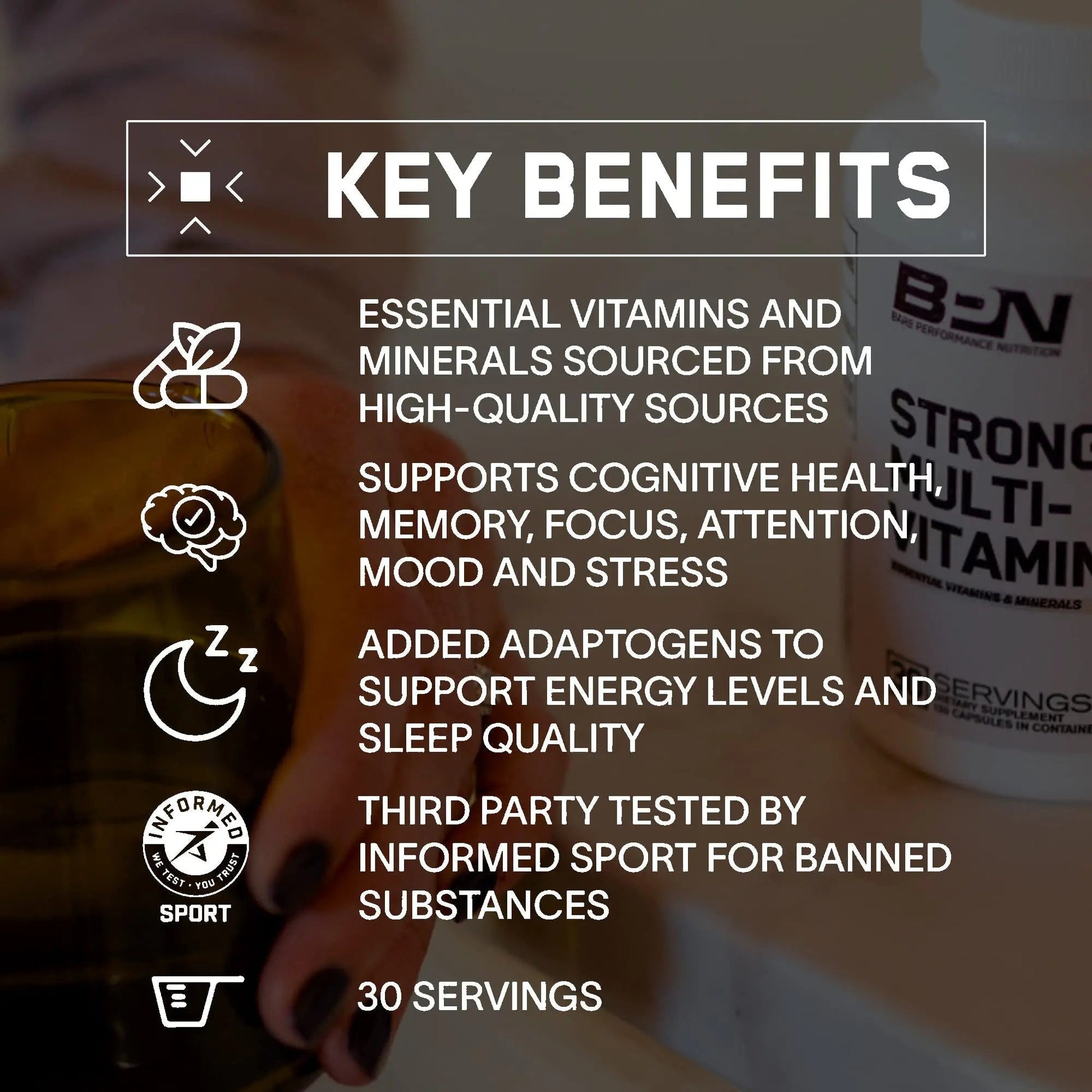 BARE PERFORMANCE NUTRITION BPN Strong Multi-Vitamin & Strong Joints Bundle BARE PERFORMANCE NUTRITION Au supplements