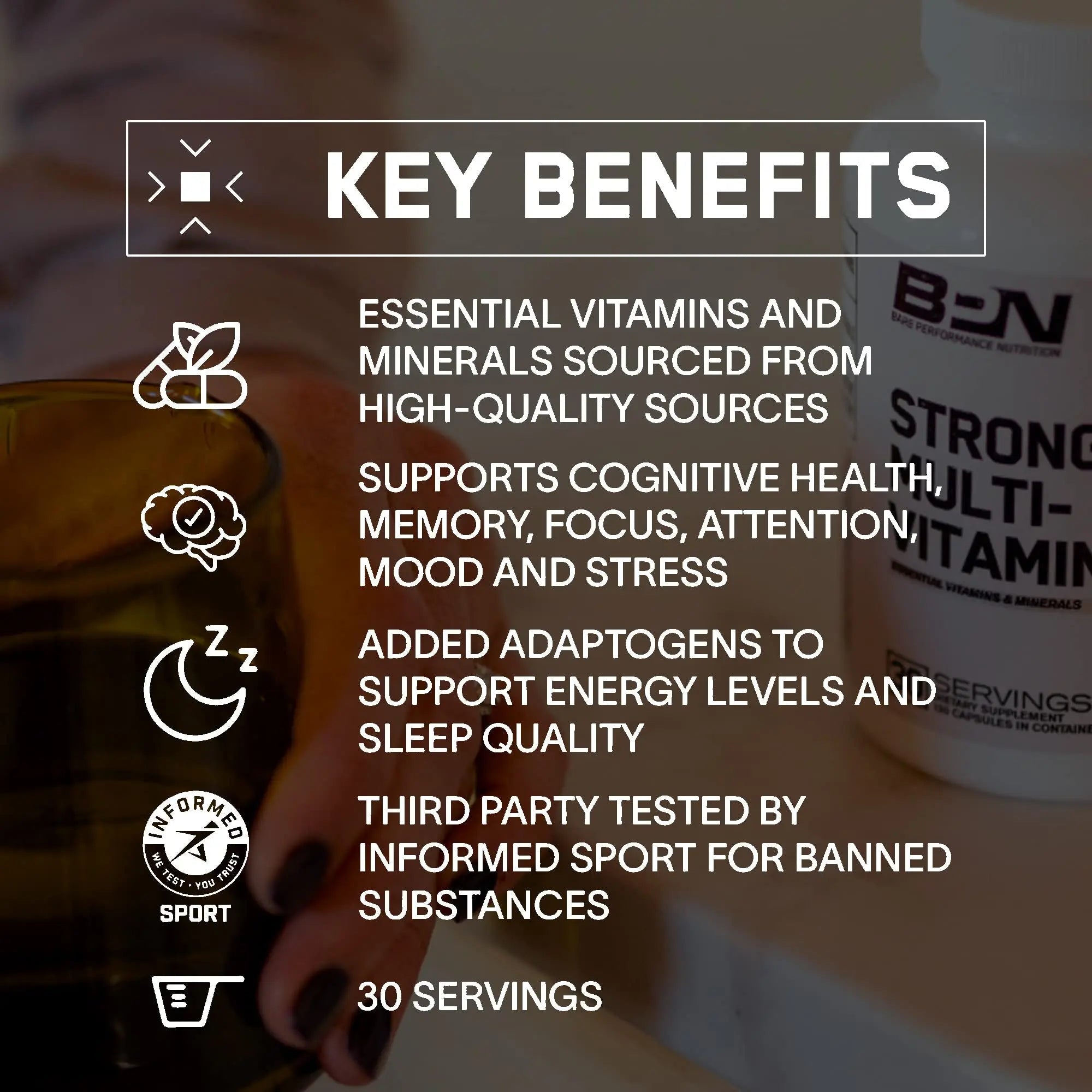 BARE PERFORMANCE NUTRITION BPN Strong Multi-Vitamin & Strong Joints Bundle BARE PERFORMANCE NUTRITION Au supplements