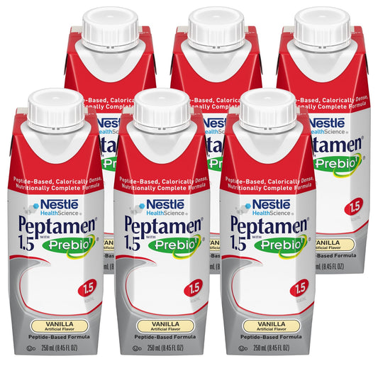 Peptamen Nestle Oral Supplement Vanilla 250 mL Carton, 6 Count PeptamenAu supplements