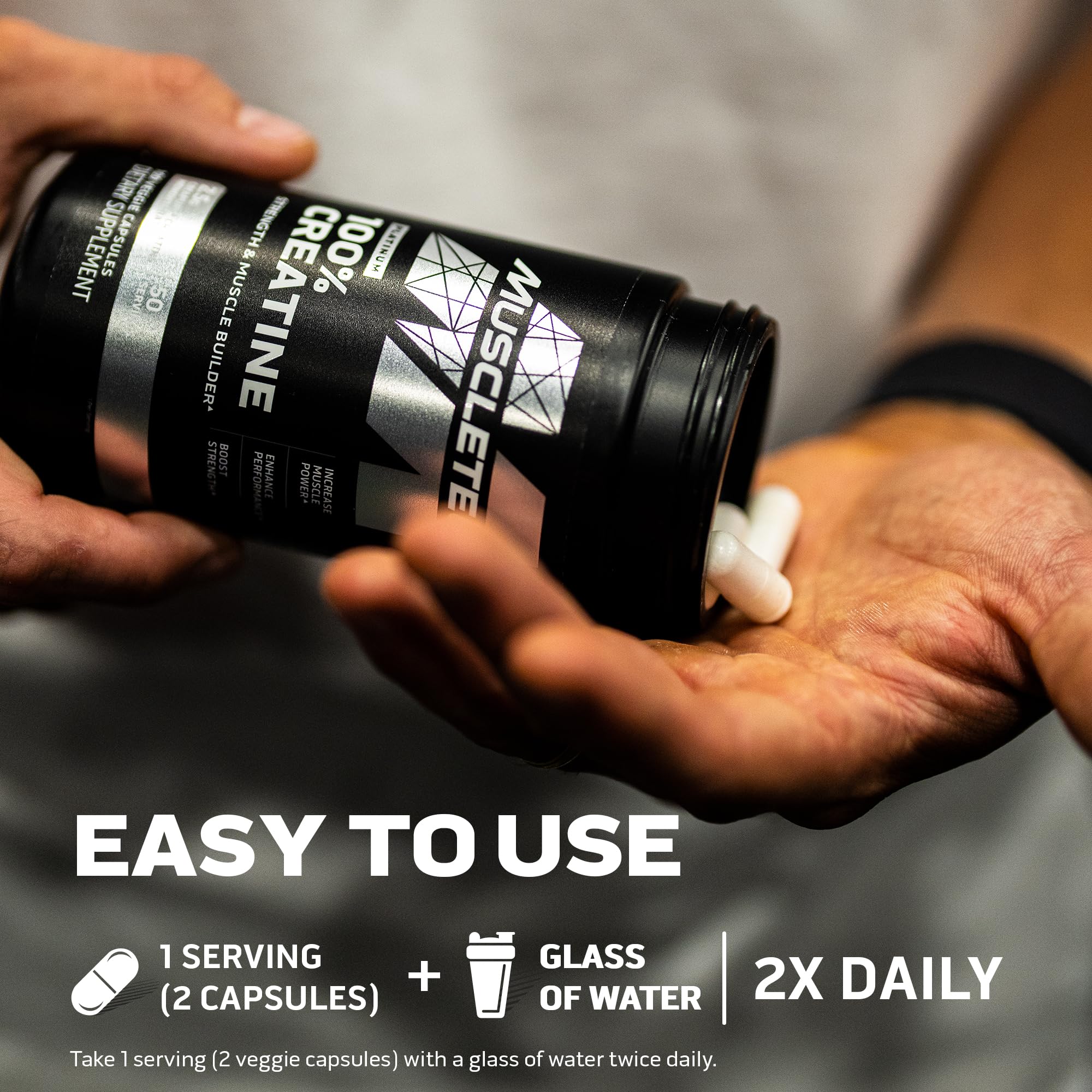 MuscleTech Platinum 100% Creatine Pills | Creatine Monohydrate Pill| | Muscle Recovery MuscleTech Au supplements
