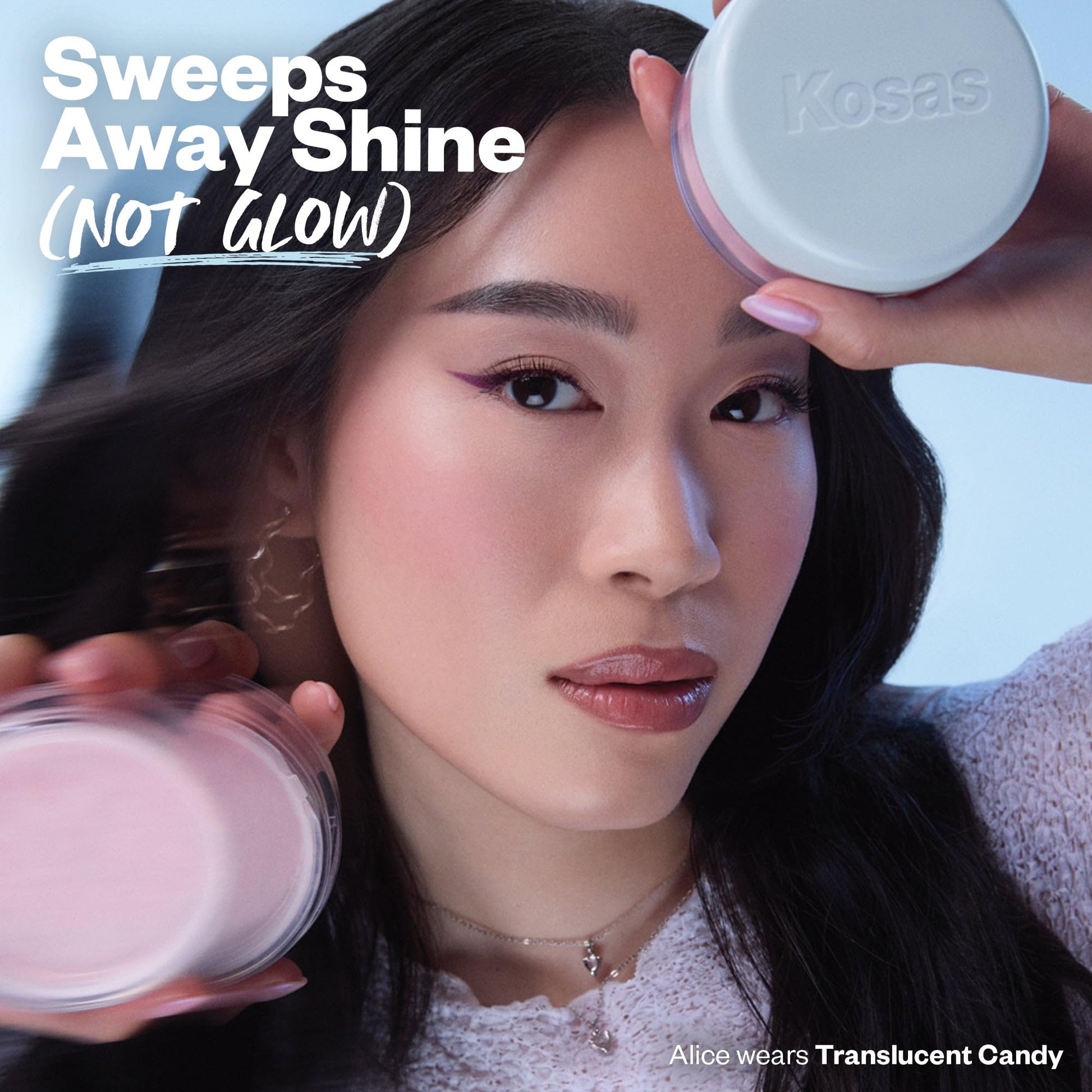 Kosas Cloud Set Loose Setting Powder – Talc-Free Translucent Face Powder for Oil Control, Ultra Sheer Pink Kosas Au supplements