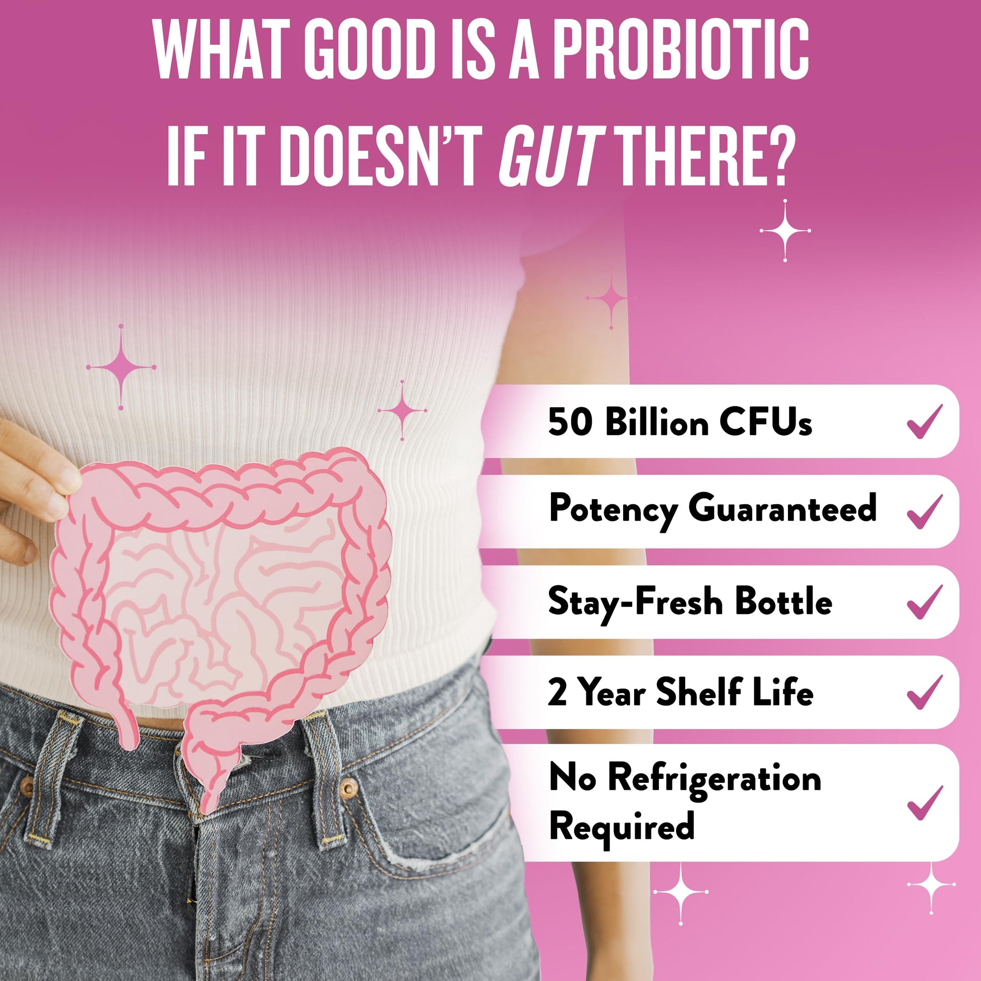 Legendairy Milk Hot Girl Ish™ - Daily Probiotics for Women with 50 Billion CFU - Women's Probiotic Supplement with 20 Probiotic Strains, Prebiotics & Postbiotic for Digestive, Gut & Immune Health Legendairy Milk Au supplements