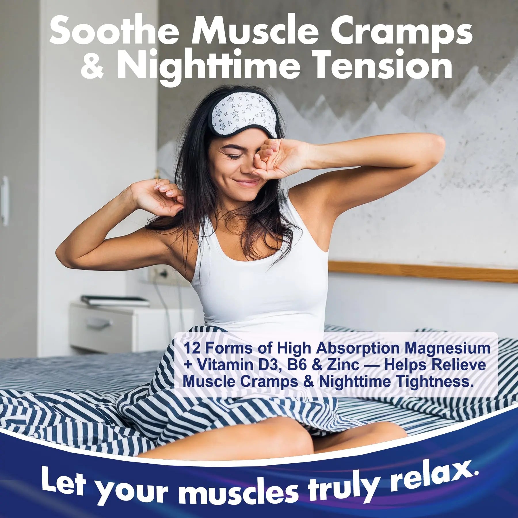 Full Spectrum Magnesium Glycinate Complex 21 in 1 Gummies for Deep Calm Sleep, 12 Forms Magnesium Citrate Malate Taurate Orotate for Women Men + Probiotics w/Ashwagandha, L-Theanine, GABA, 120Cts Nextdia Au supplements