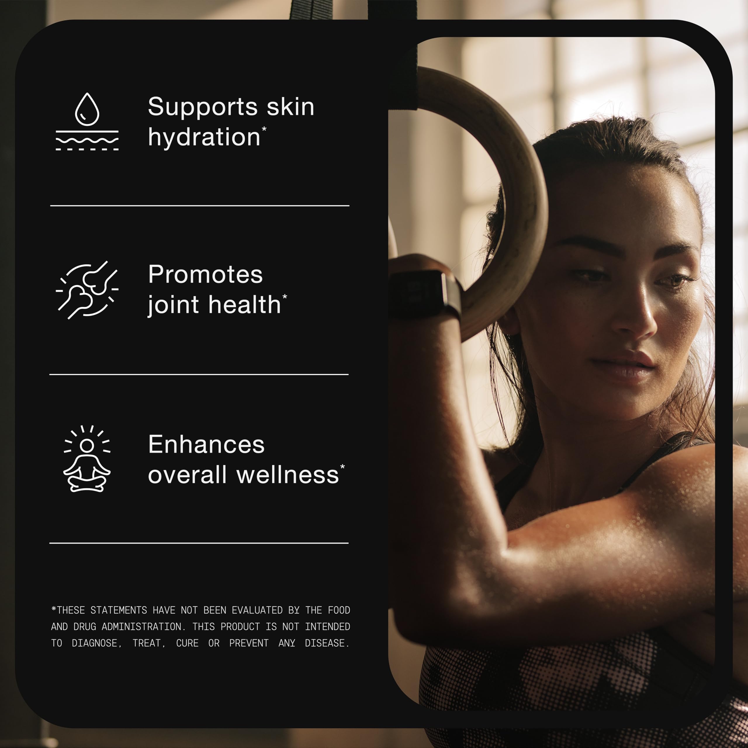 Toniiq Hyaluronic Acid Supplements – Lab Tested 95% Ultra High Purity – Fermented and Bioavailable with Vitamin C – Third Party Lab Tested – 180 Capsules Toniiq Au supplements