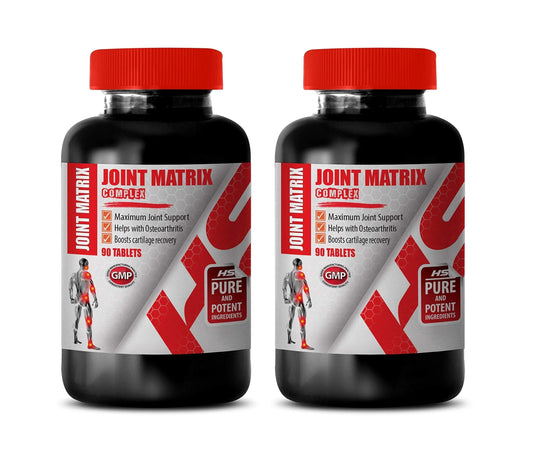 Performance Mobility - JOINT MATRIX COMPLEX - Wellness Essentials, Vitality Blend, Herbal Wellness, Strength & Support, Comprehensive Formula, Full-Range Motion 2 Bottles 180 Capsules Healthy Supplements LLCAU supplements