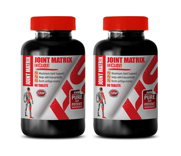 Supportive Blend - JOINT MATRIX COMPLEX - Essential Complex, Functional Strength, Joint Care Formula, Natural Mobility, Essential Joint Blend, Total Motion Support 2 Bottles 180 Capsules Healthy Supplements LLC Au supplements