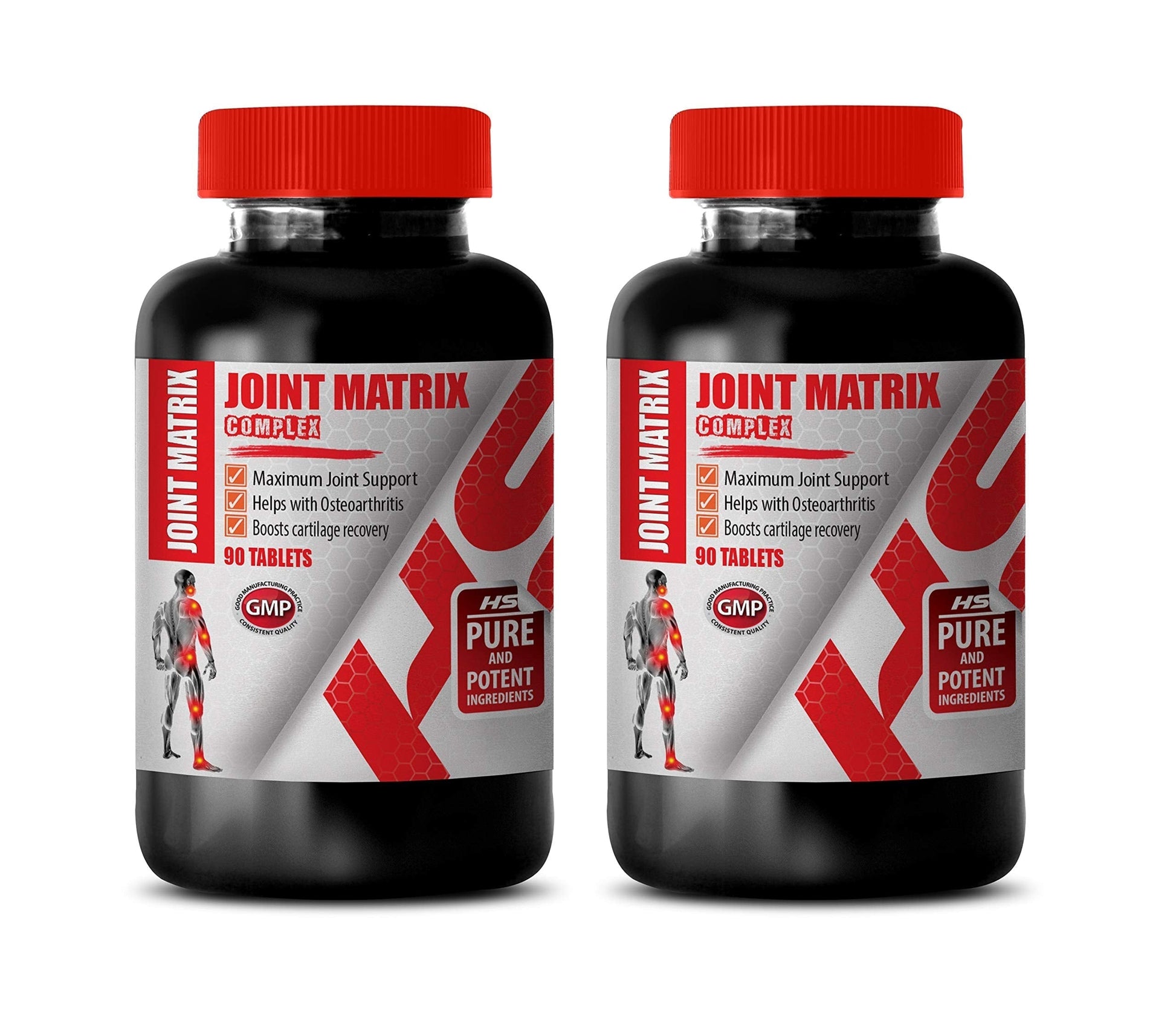 Performance Mobility - JOINT MATRIX COMPLEX - Wellness Essentials, Vitality Blend, Herbal Wellness, Strength & Support, Comprehensive Formula, Full-Range Motion 2 Bottles 180 Capsules Healthy Supplements LLC Au supplements