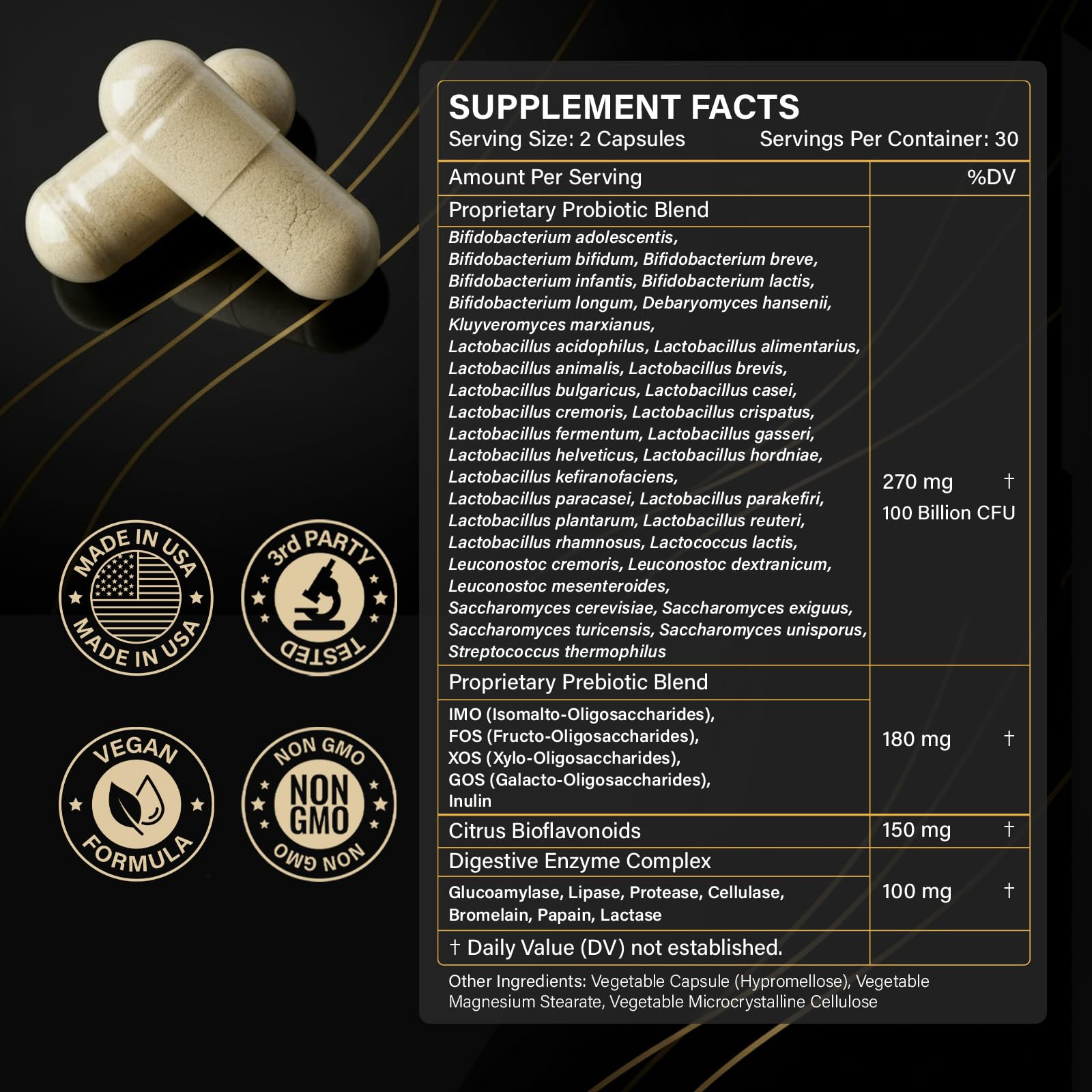 Probiotics with Prebiotics for Men and Women - 35 Strains Probiotics 100 Billion CFU for Gut & Digestive Health, Vegan Acidophilus Probiotic Supplement, Non-GMO Raw Probiotic 60 Capsules Proriginal Au supplements